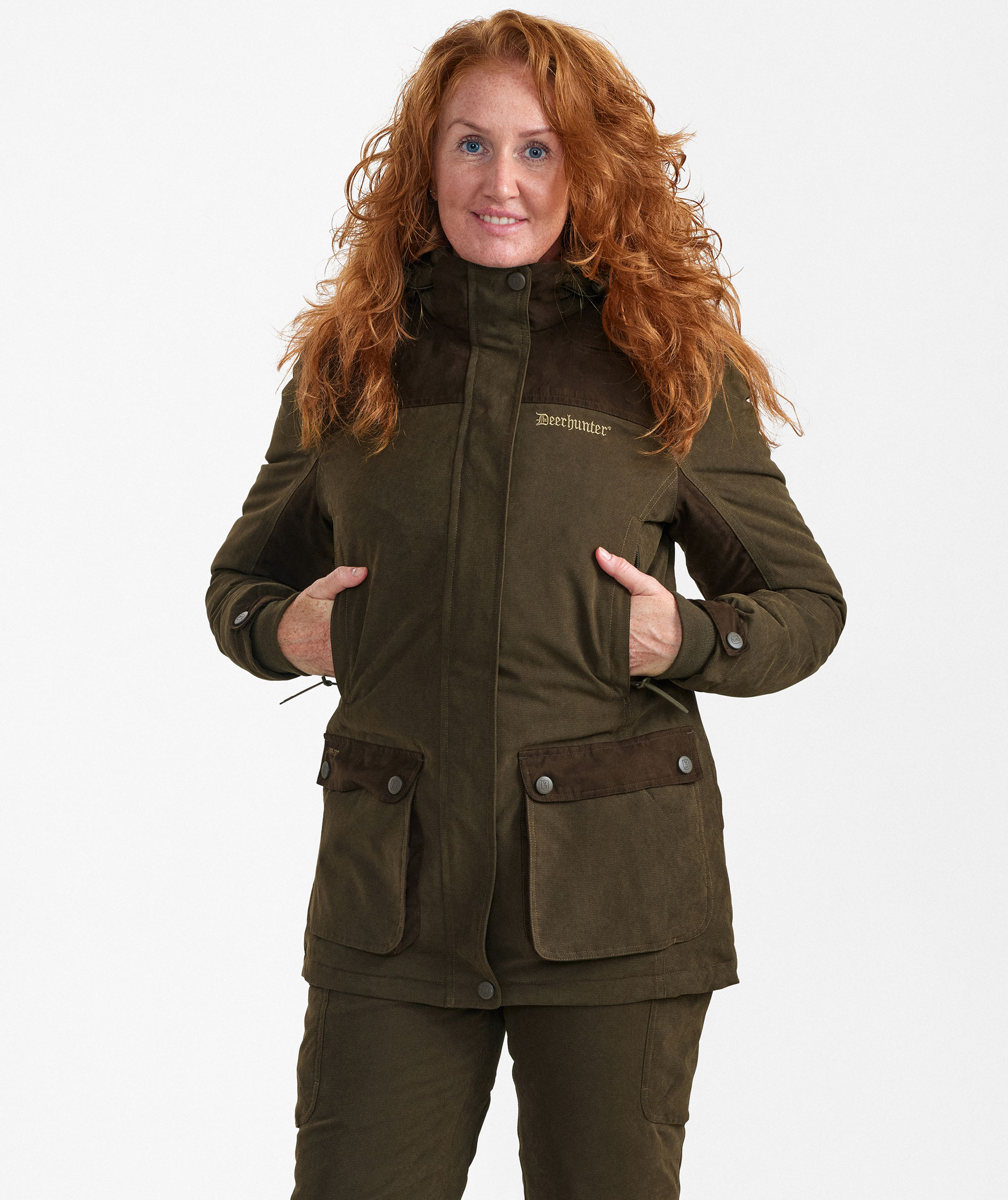 Deerhunter Eagle women's winter jacket, Tarmac green, large image number 3