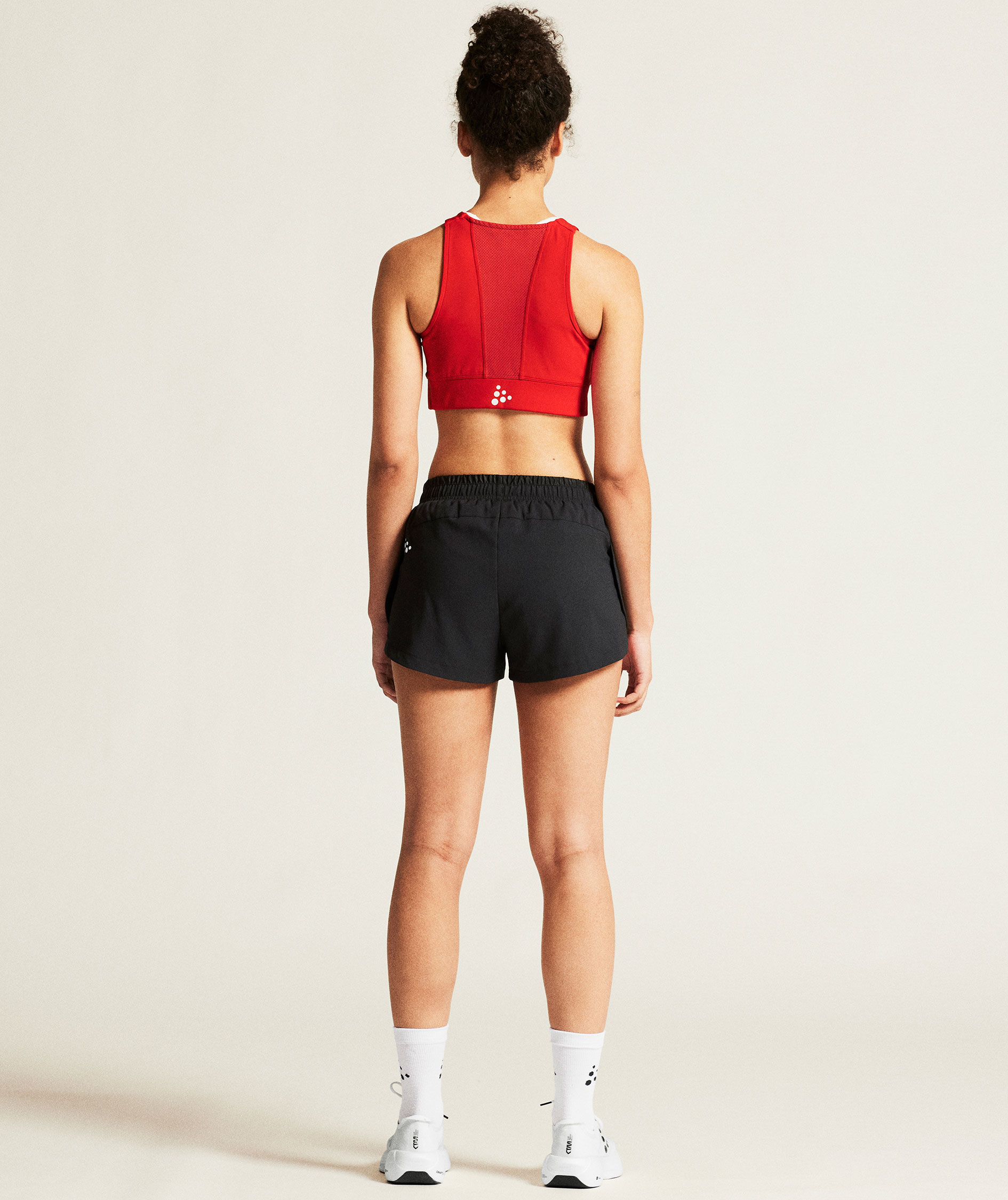 Craft Rush 2.0 Damen sport BH, Bright red, large image number 9