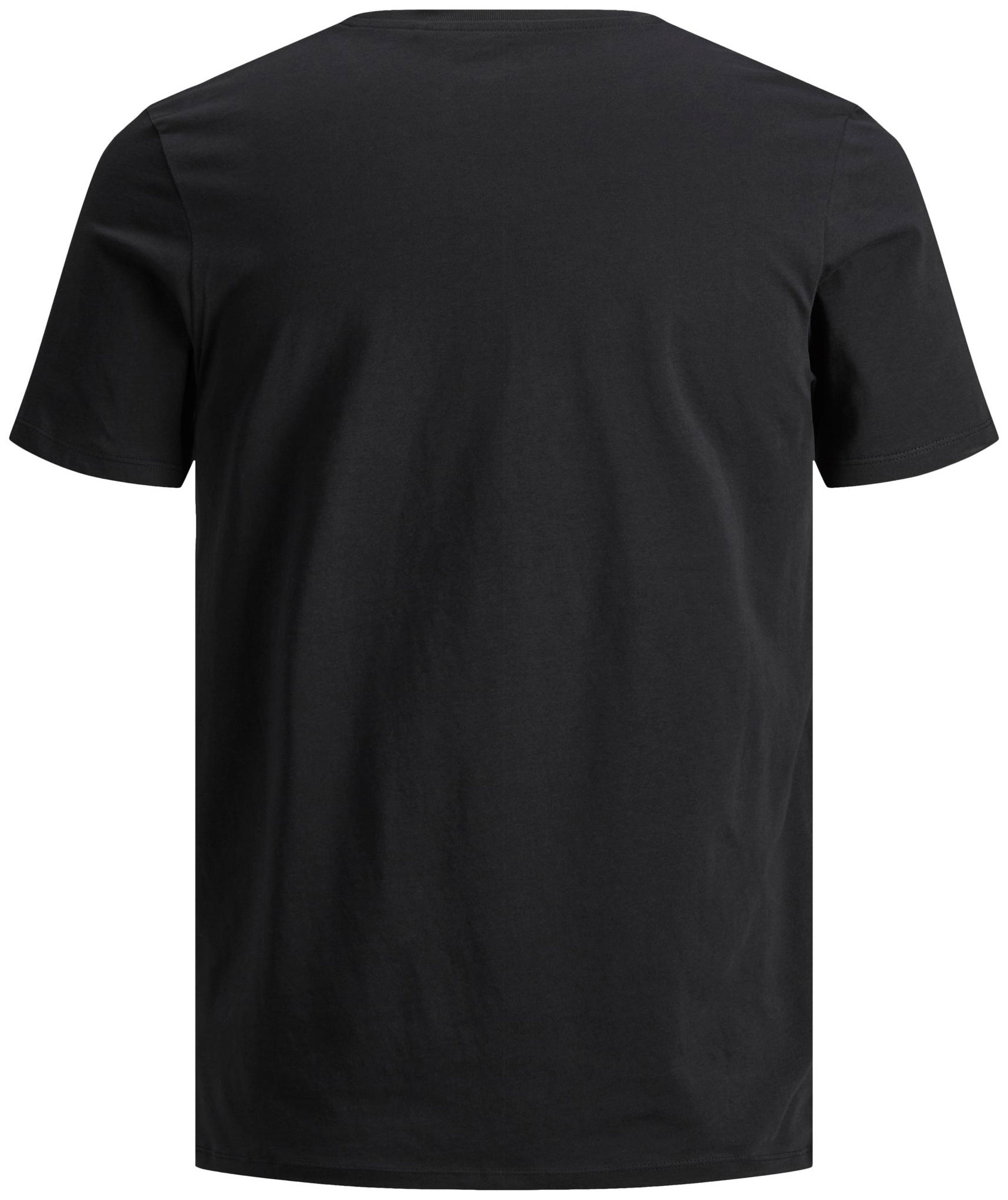 Jack & Jones JJEORGANIC Basic Plus Size T-shirt, Sort, large image number 2