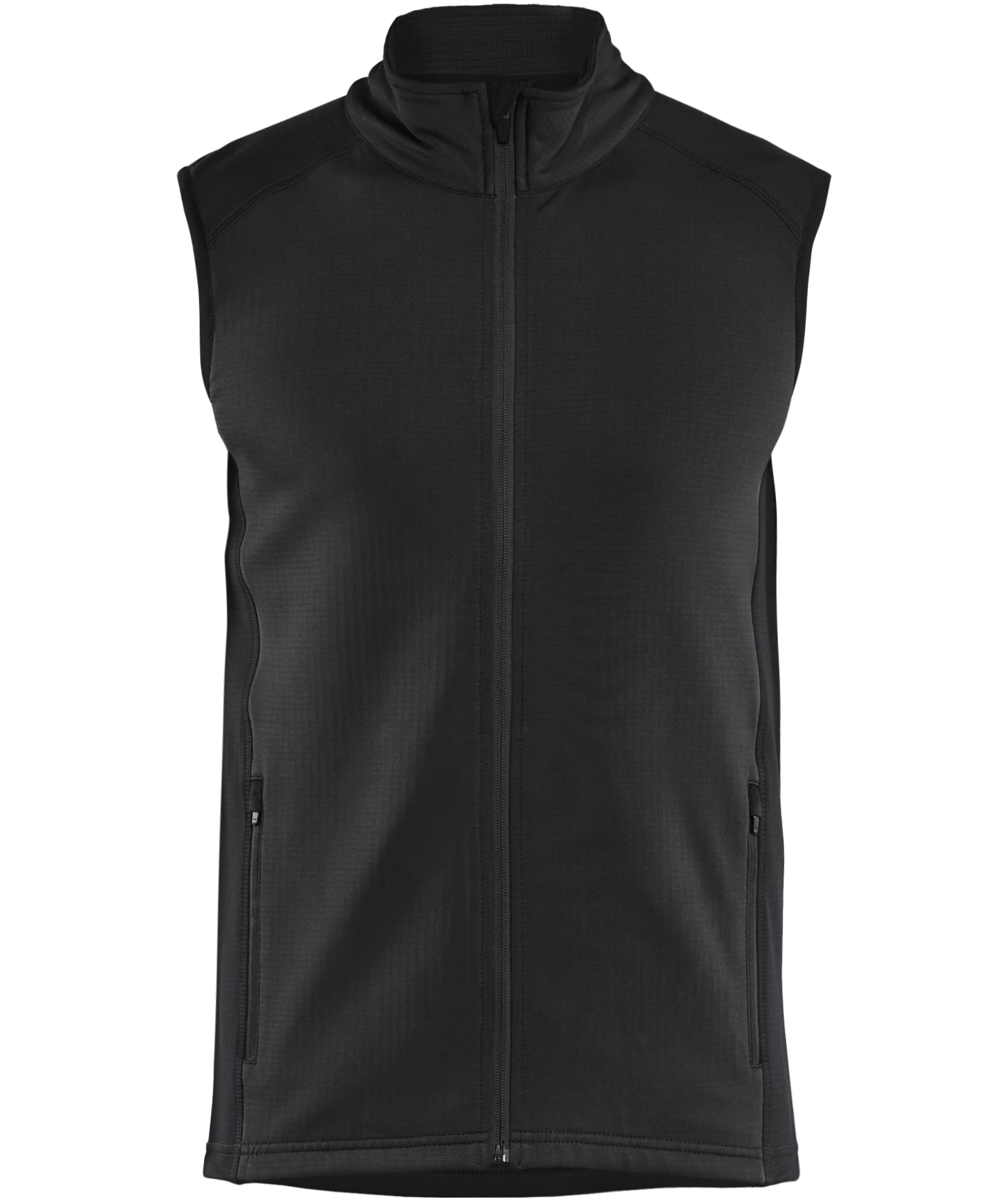 Bl&aring;kl&auml;der Striker fleecevest full stretch, Sort