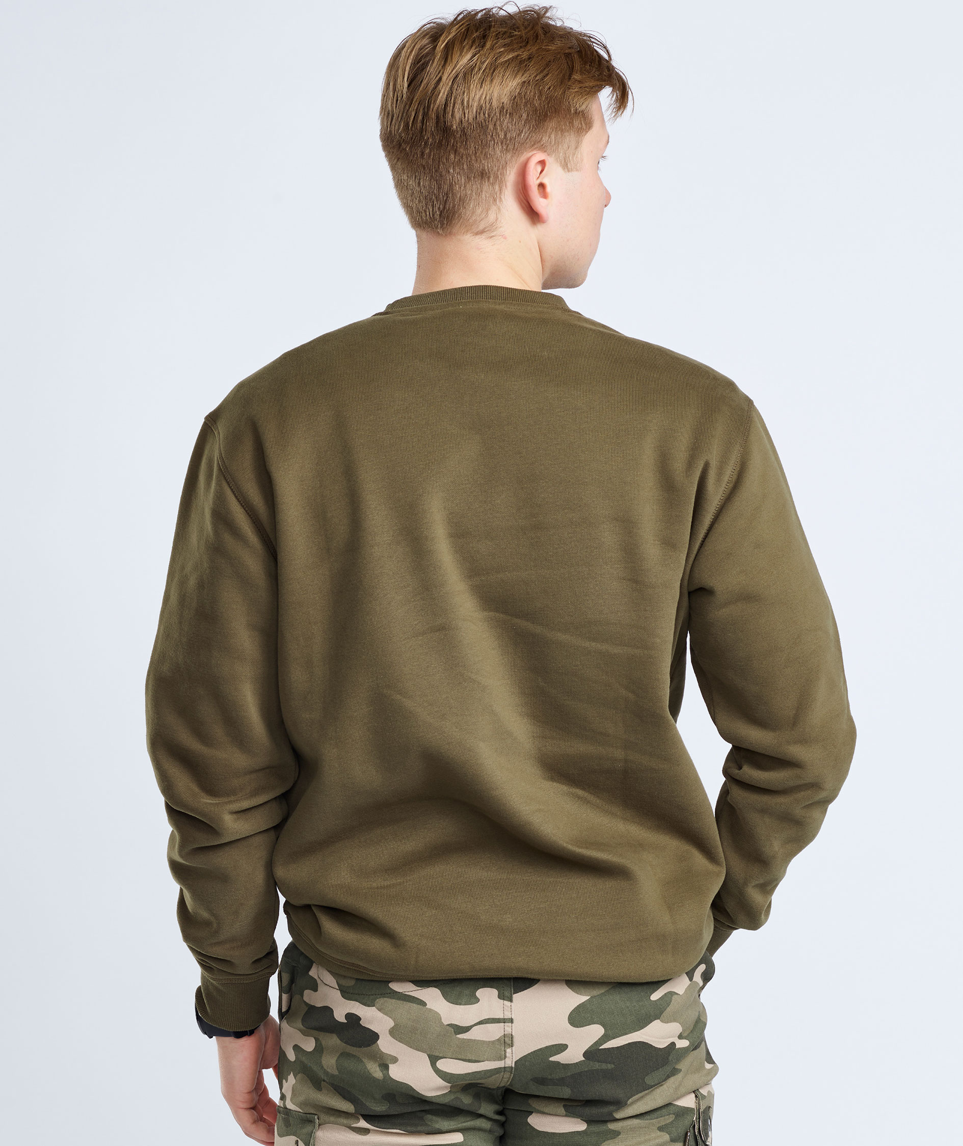 Pinewood V&auml;rnamo Logo sweatshirt, Dark Green, large image number 3