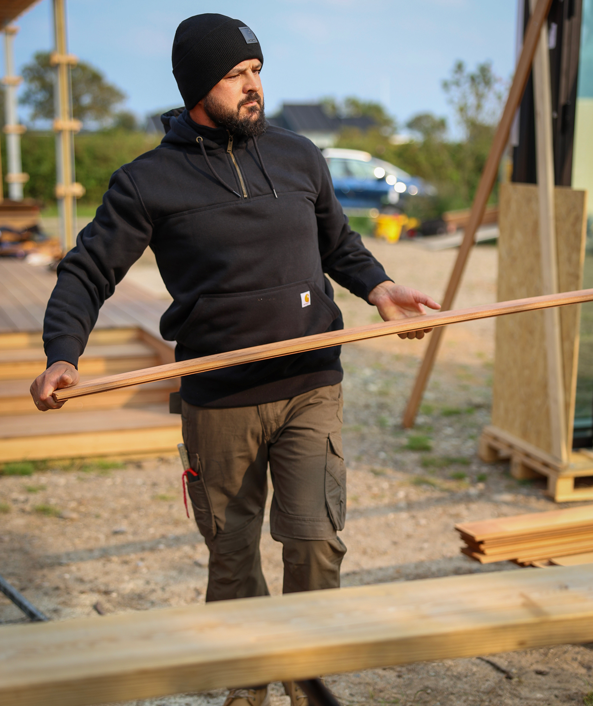 Carhartt Rain Defender hoodie, Black