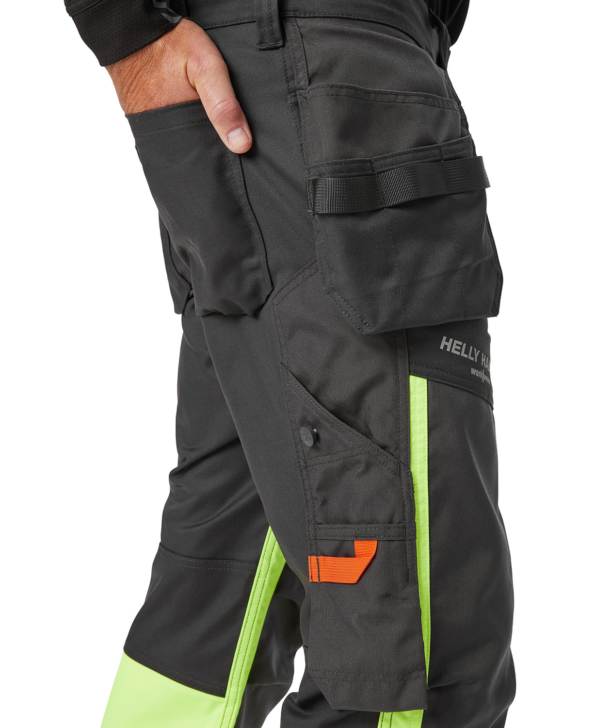 Helly Hansen Alna 2.0 Handwerkerhose, Hi-vis gelb/charcoal, large image number 5