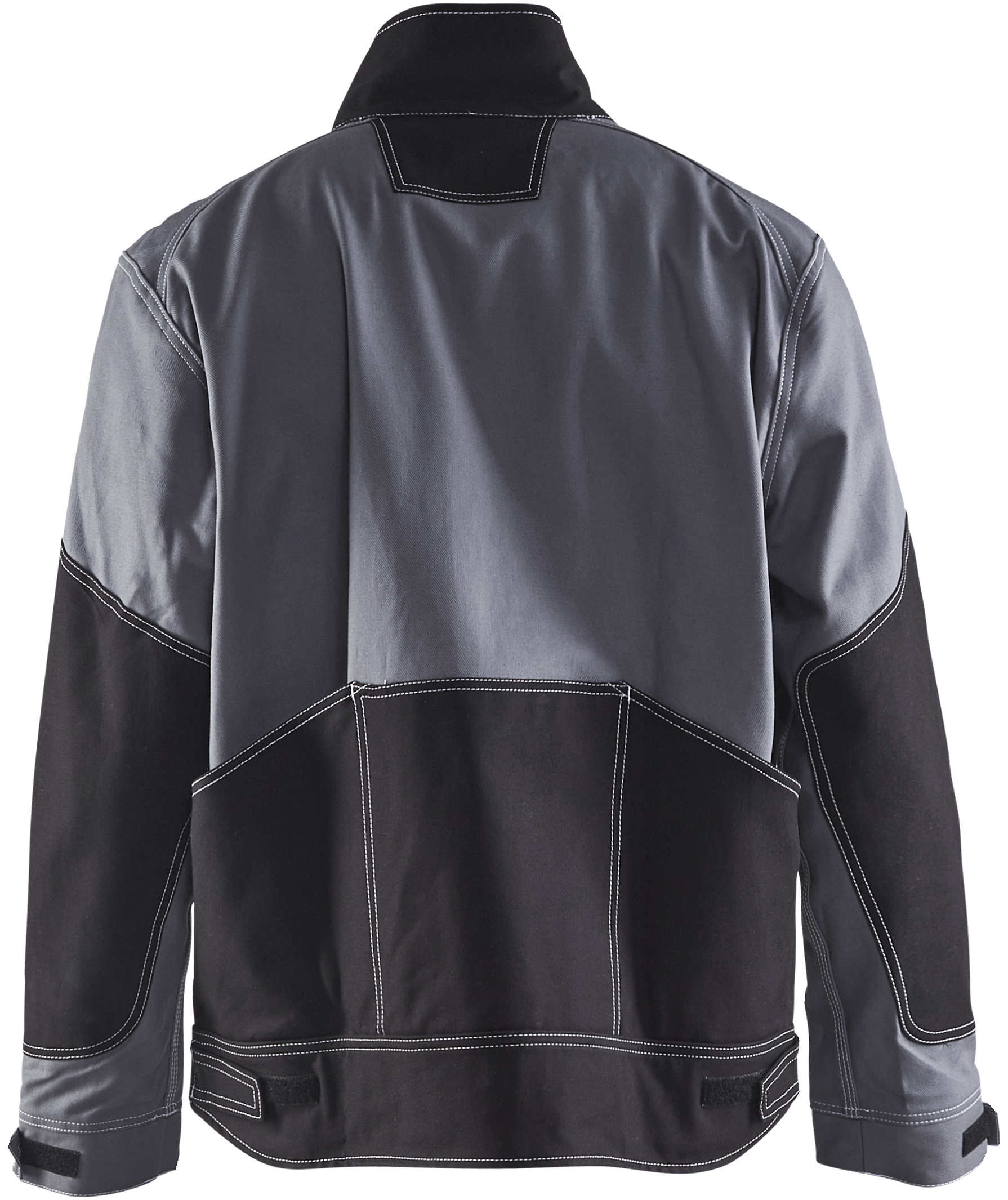 Bl&aring;kl&auml;der arbetsjacka, Gr&aring;/Svart