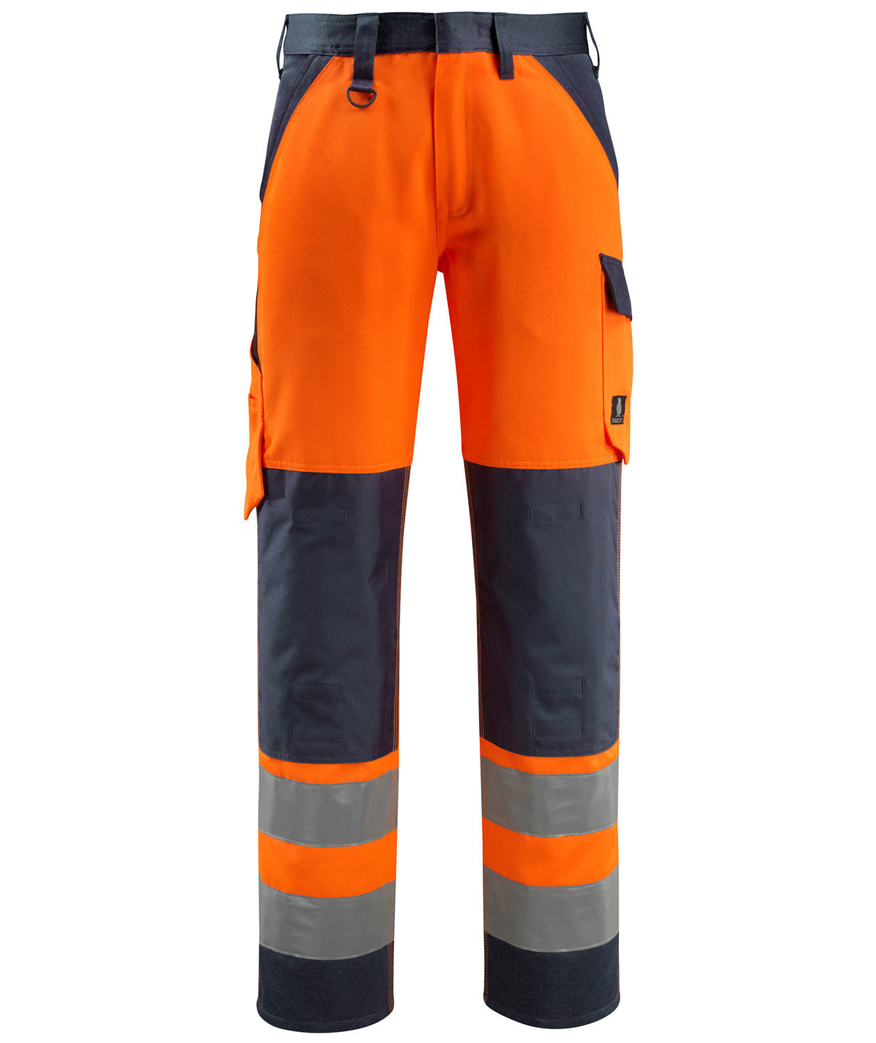 Mascot Safe Light Maitland arbeidsbukse, Hi-vis Orange/M&oslash;rk Marine, Hi-vis Orange/M&oslash;rk Marine, swatch