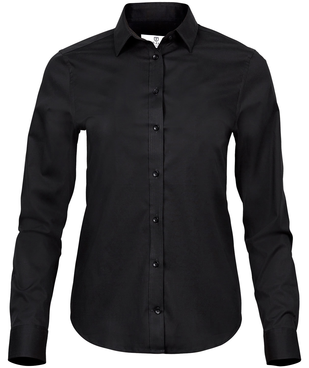 Tee Jays Stretch Luxury women's shirt, Black