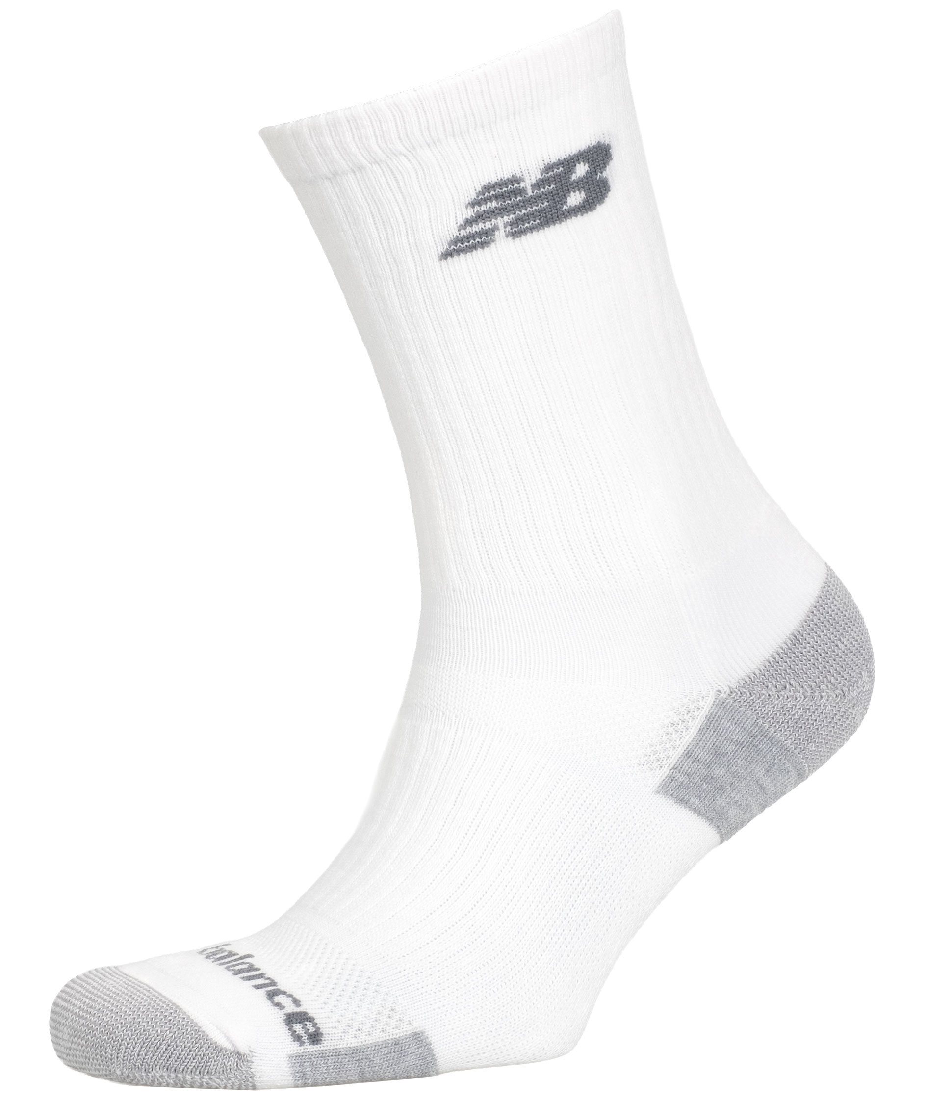 New Balance Crew 3-pack socka, Vit