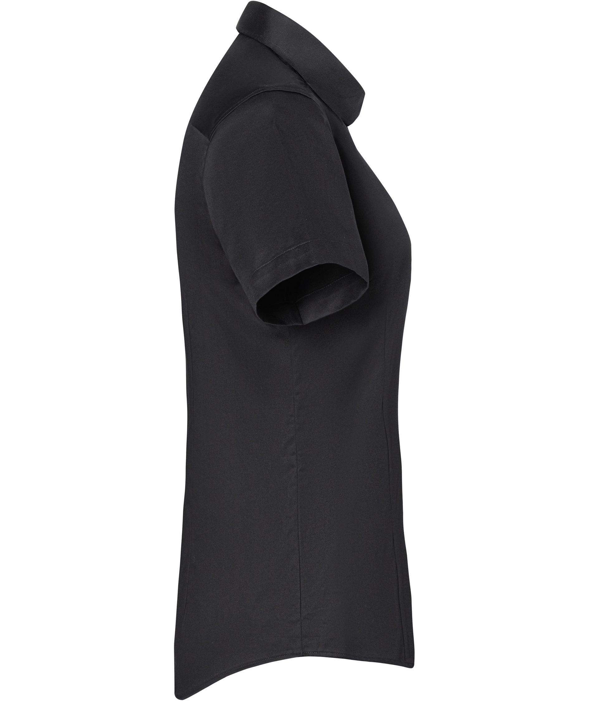 Karlowsky slim fit kurz&auml;rmlige Damenhemd, Black, large image number 3