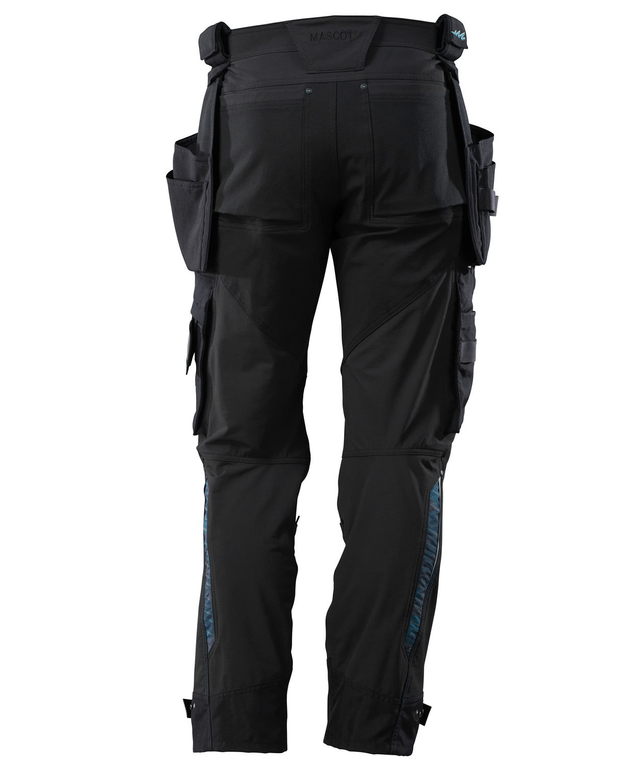 Mascot Handwerkerhose Full stretch, Schwarz, large image number 3