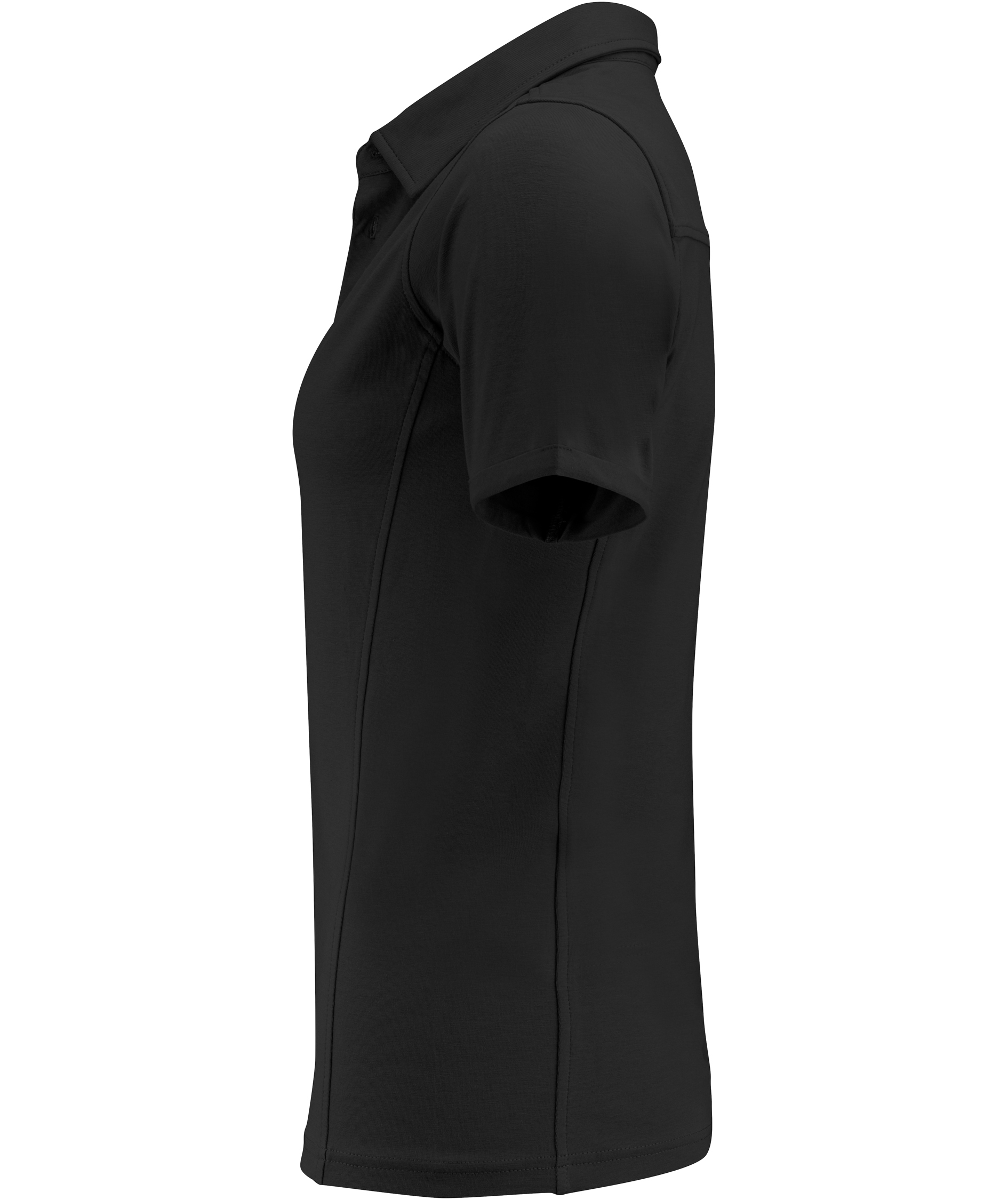 J. Harvest Sportswear American dame polo T-skjorte, Black, large image number 3