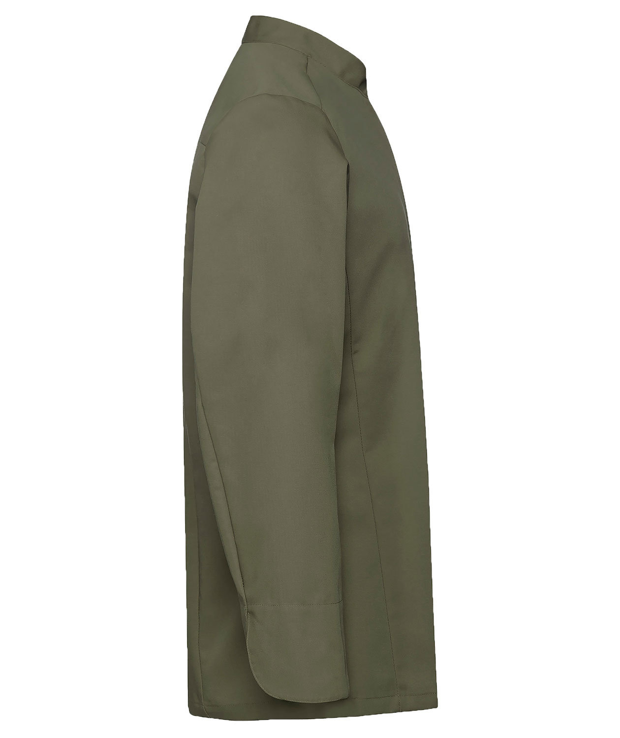 Segers slim fit kokkeskjorte, Olivengr&oslash;n, large image number 2