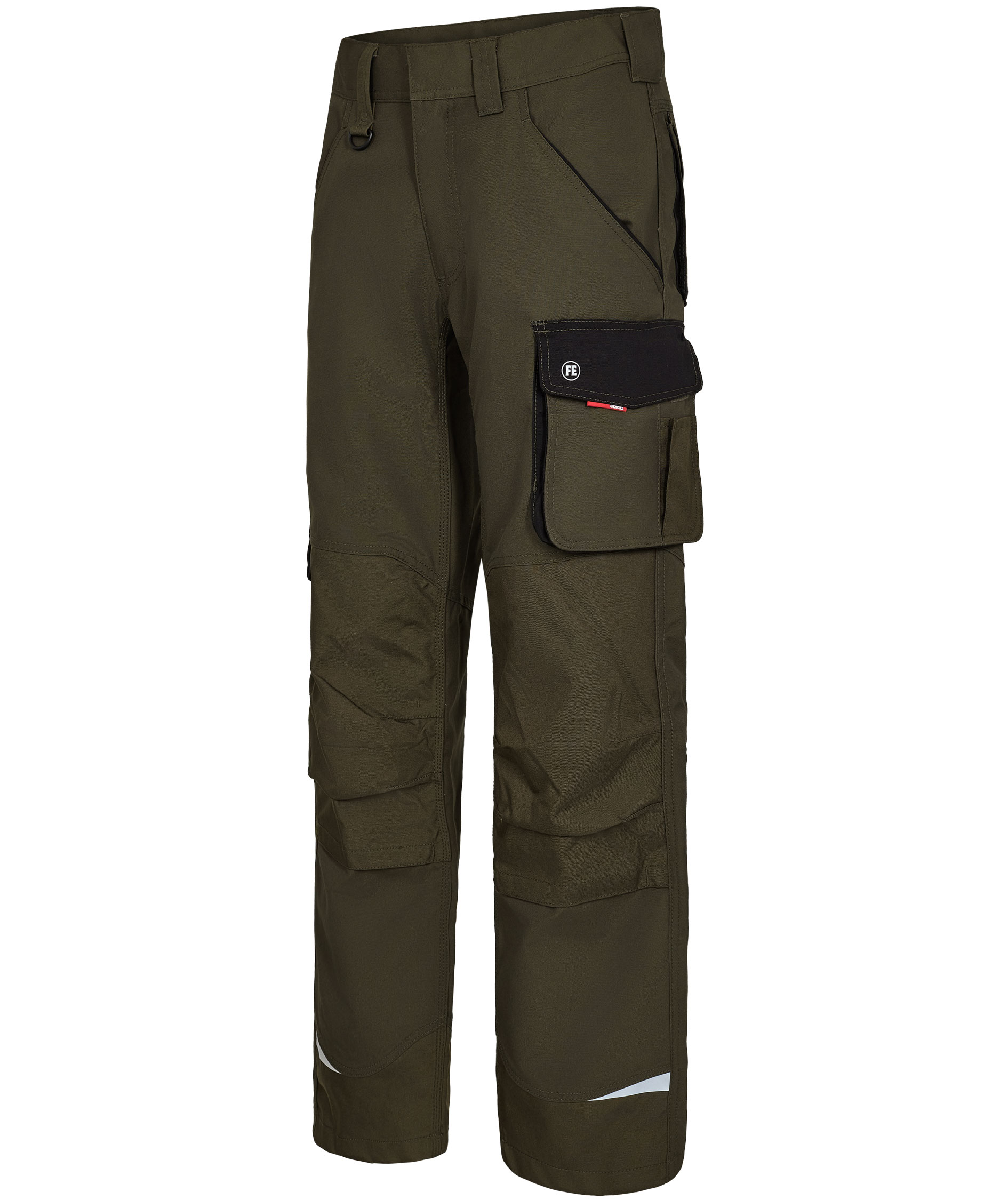 Engel Galaxy Work trousers, Forest Green/Black, large image number 3