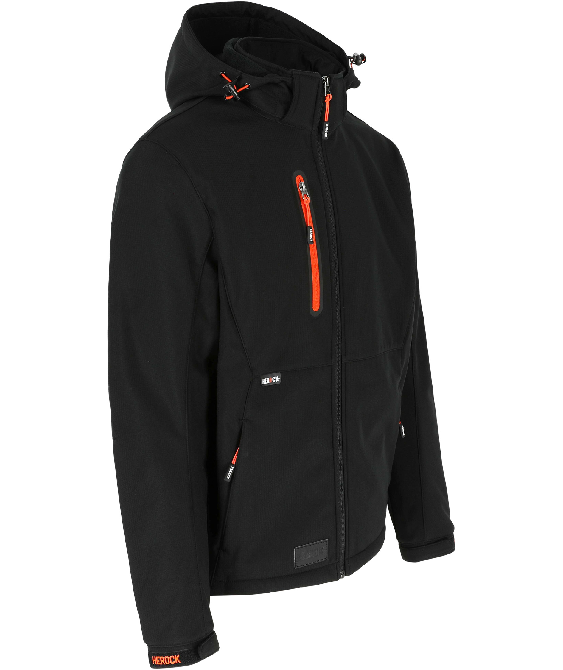 HEROCK Trystan softshell jacket, Black, large image number 6