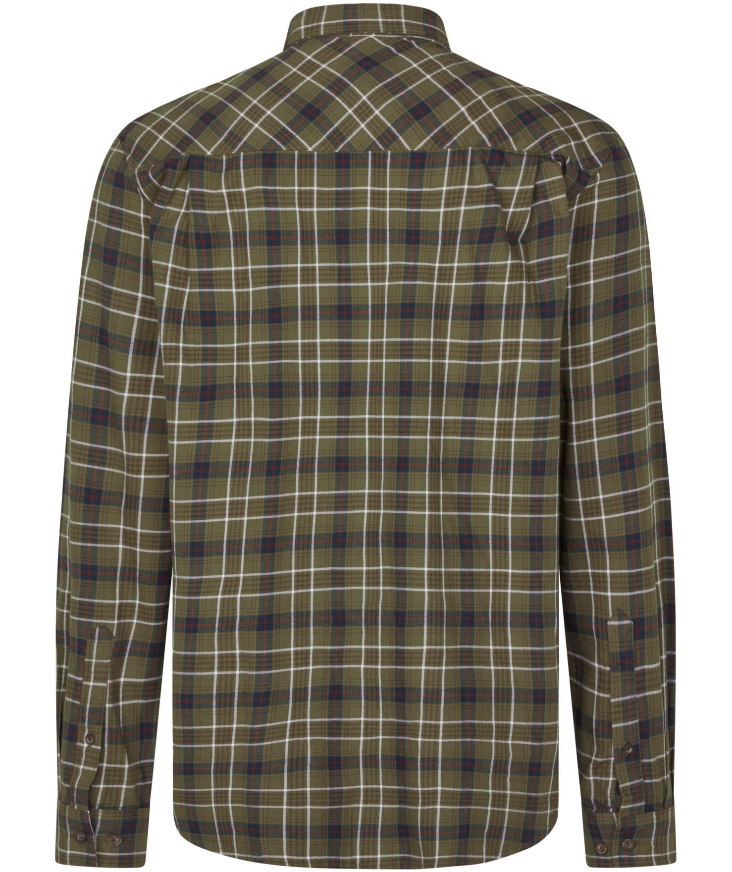 Seeland Glen Flanellhemd, Grape Leaf/Dark Navy Check, large image number 2