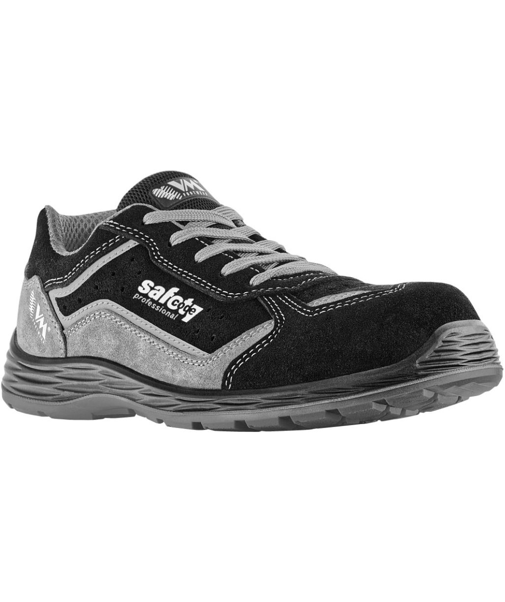 VM Footwear Corsica safety shoes S1PL, Black/Grey, large image number 0