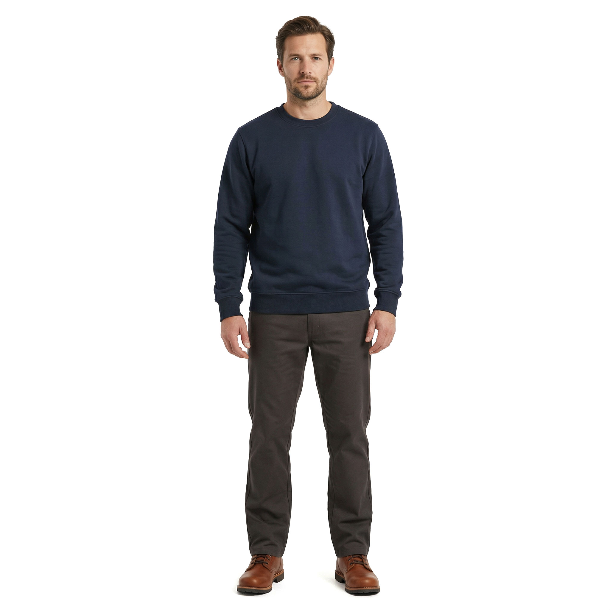 Westborn light sweatshirt, Navy, large image number 2