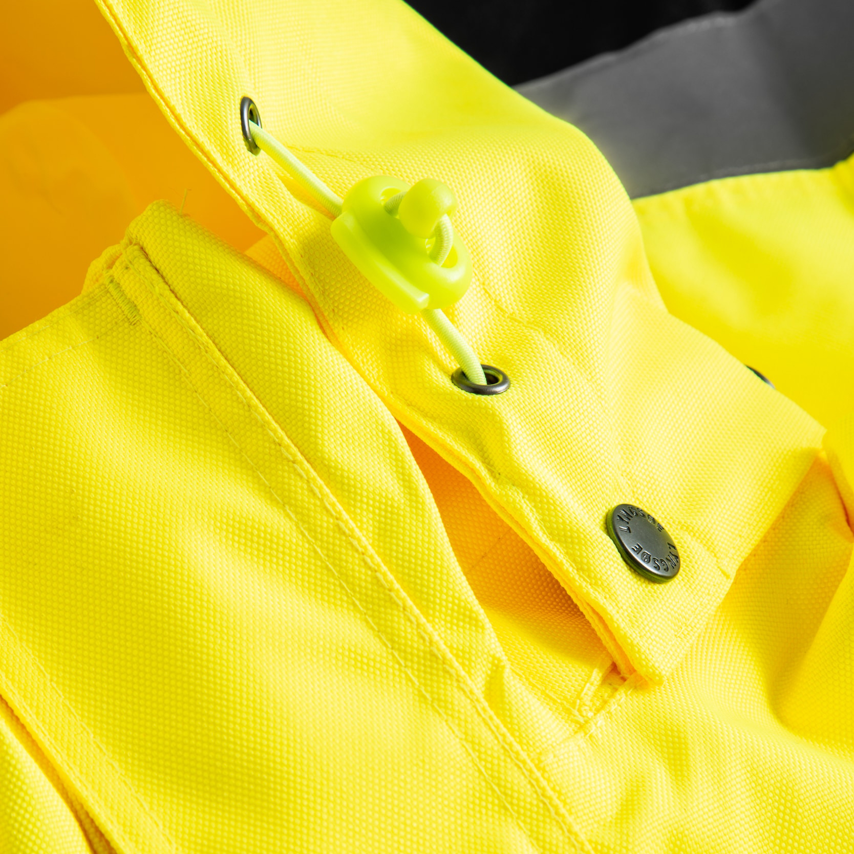 Lyngs&oslash;e vinterjakke, Hi-vis&nbsp;Gul/Sort, large image number 1