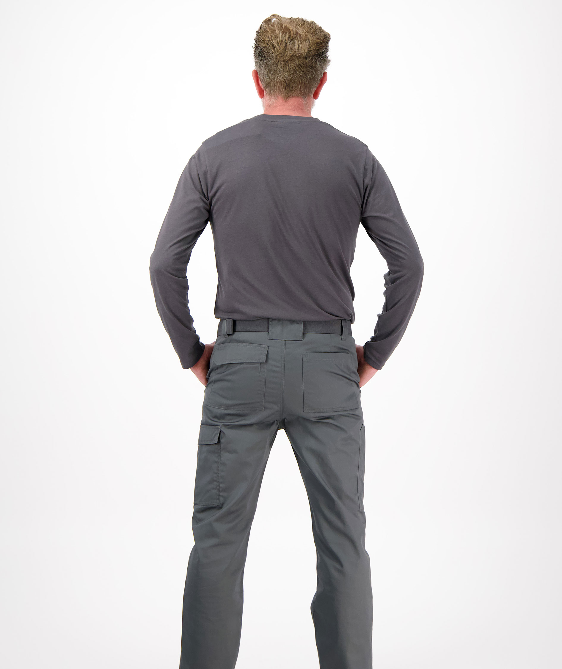 HEROCK Noet lang&aelig;rmet T-shirt, Anthracite, large image number 3