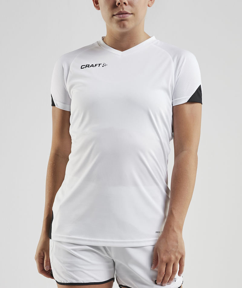 Craft Pro Control Impact women&acute;s T-shirt, White/Black