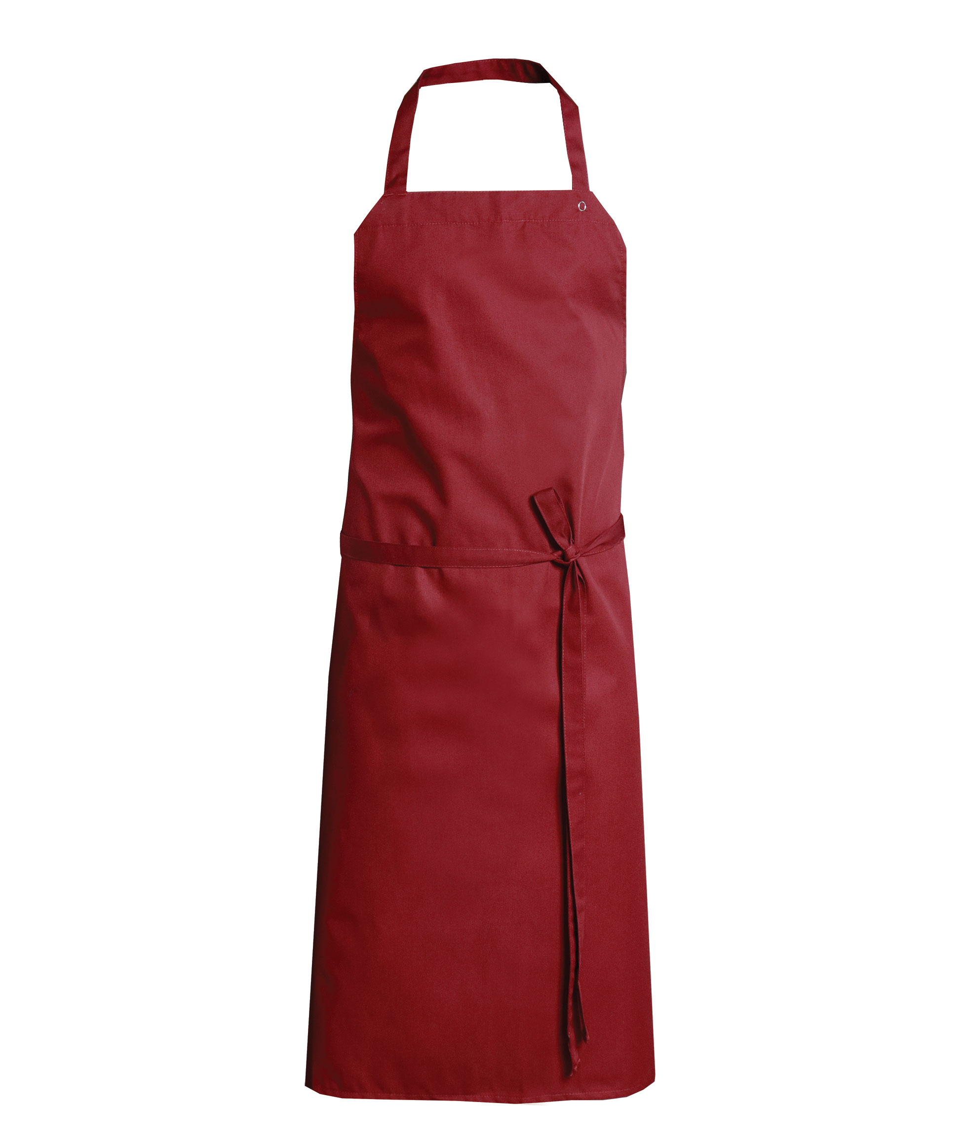 Nybo Workwear All-over&nbsp;bib apron without pockets, Bordeaux, Bordeaux, large image number 0