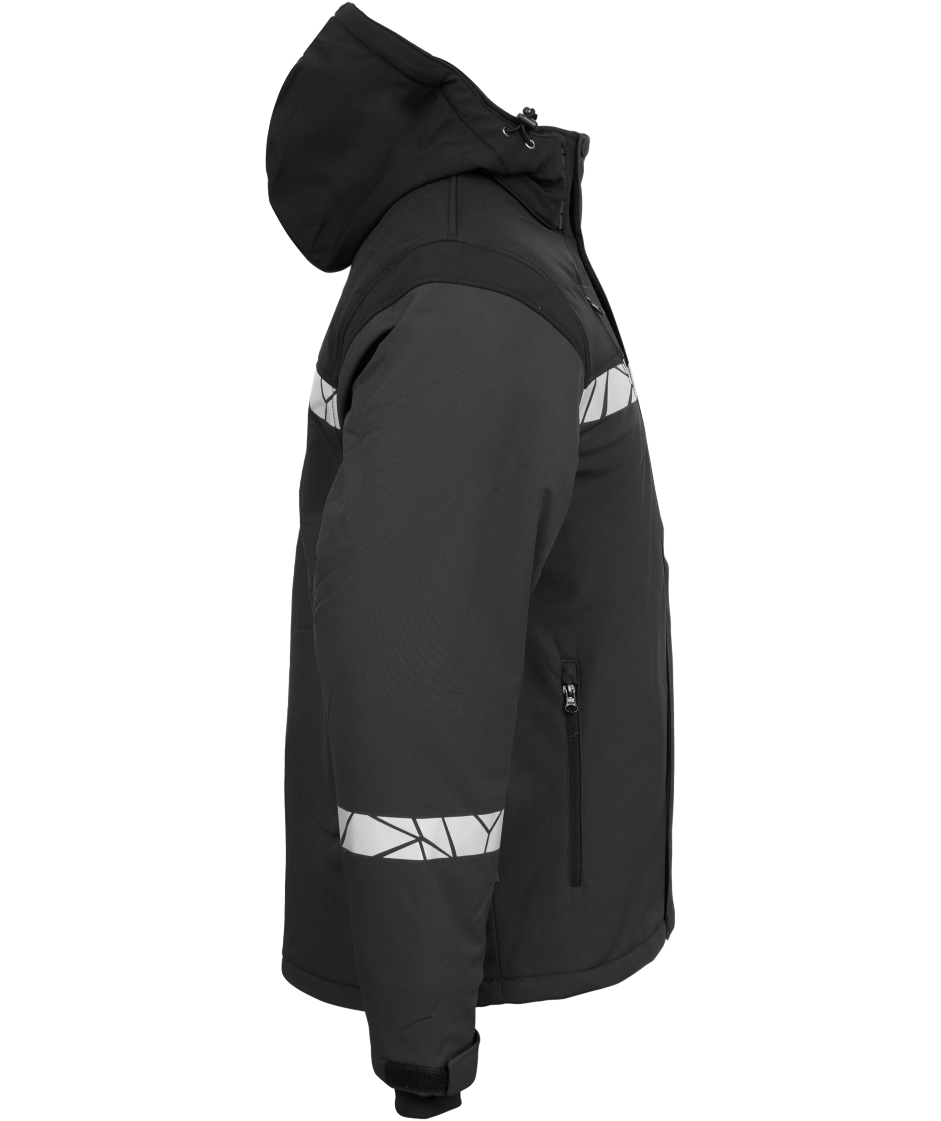 ProJob lined softshell jacket 7413, Grey/Black, large image number 2
