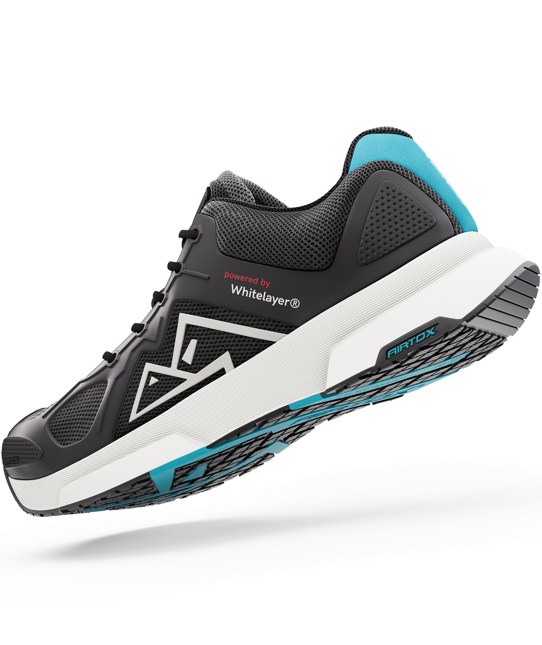 Airtox FM1 Sicherheitsschuhe S1P, Schwarz/Wei&szlig;, large image number 15