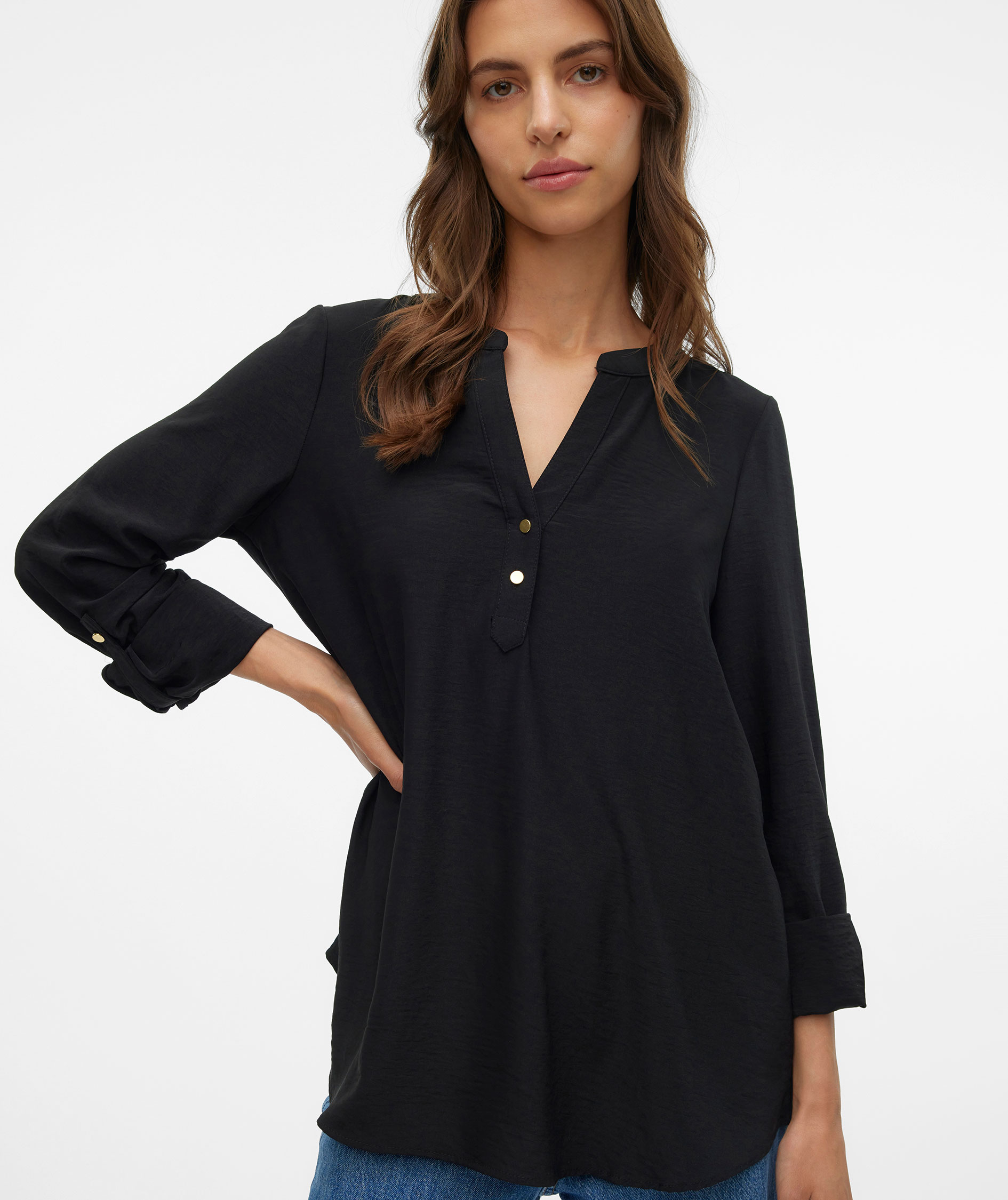 Vero Moda VMANI blus dam, Black