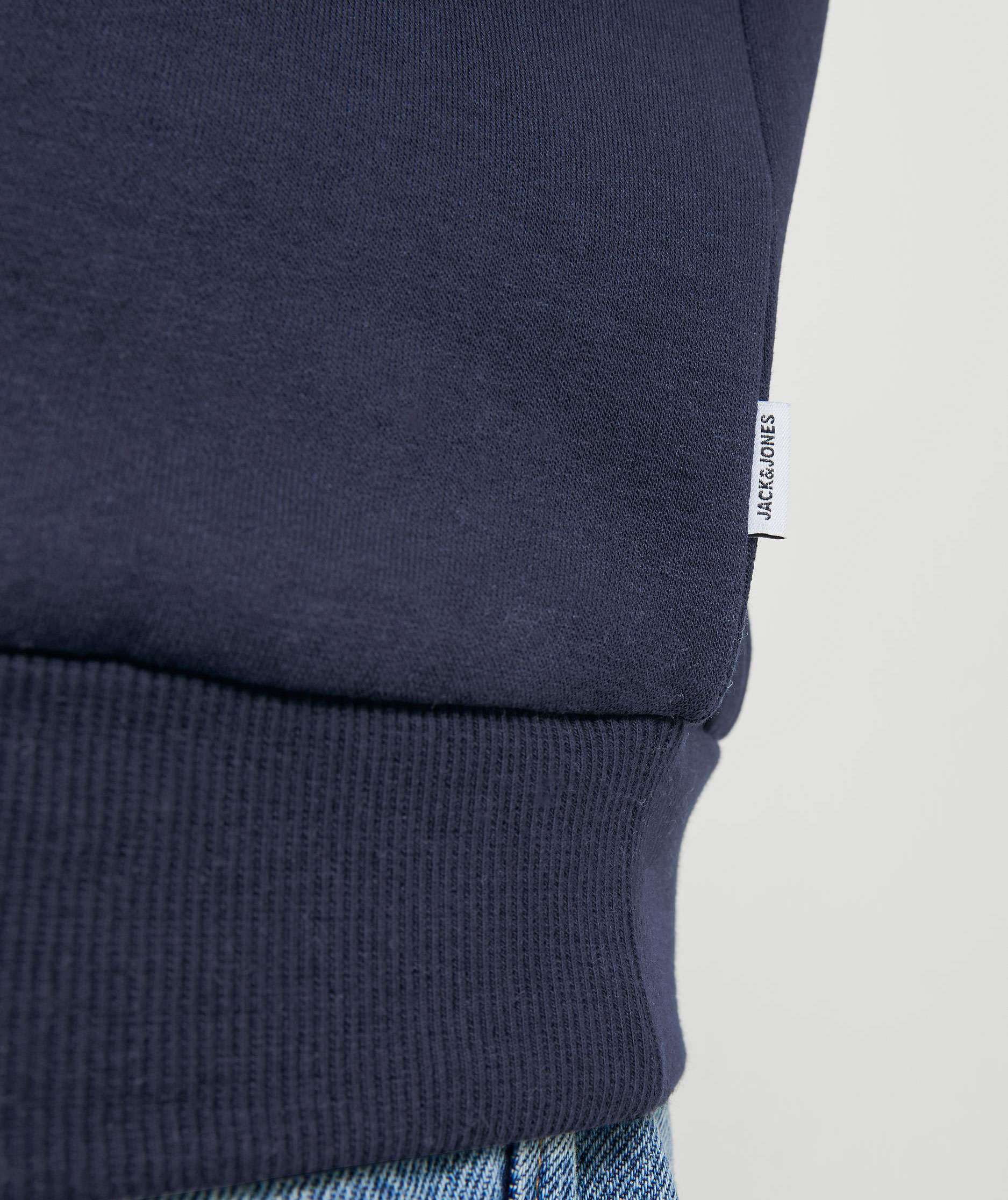 Jack & Jones Plus JJEBRADLEY Hoodie, Navy Blazer, large image number 3