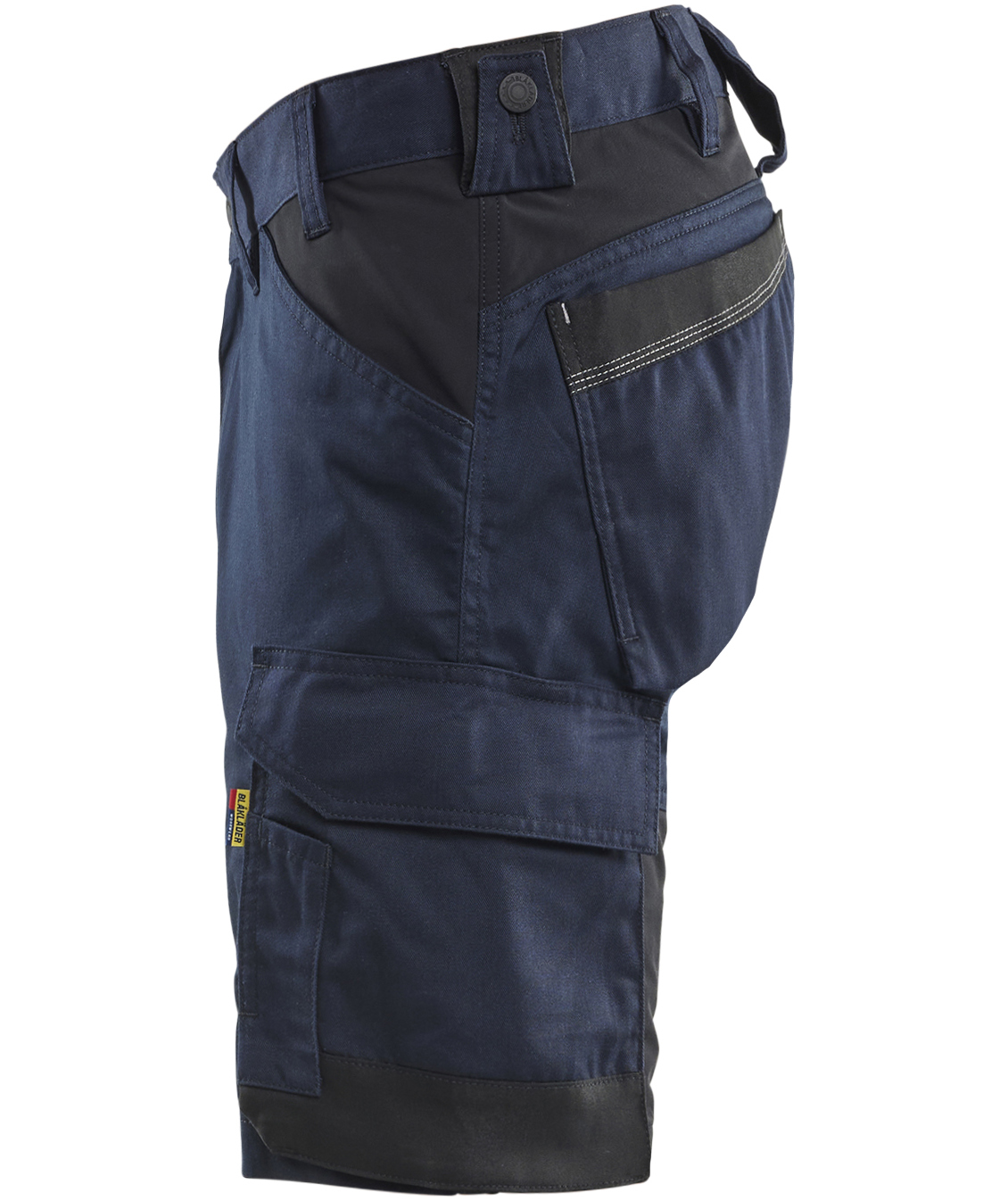 Bl&aring;kl&auml;der arbejdsshorts, M&oslash;rk Marine, large image number 3