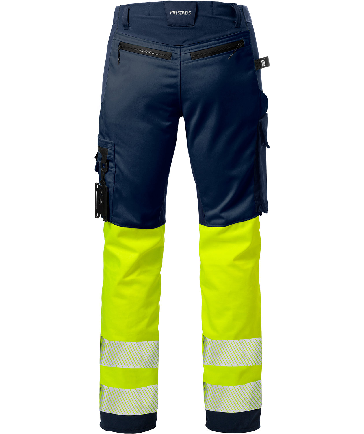 Fristads Arbeitshose 2705 PLU, Marine/Hi-Vis gelb, large image number 1