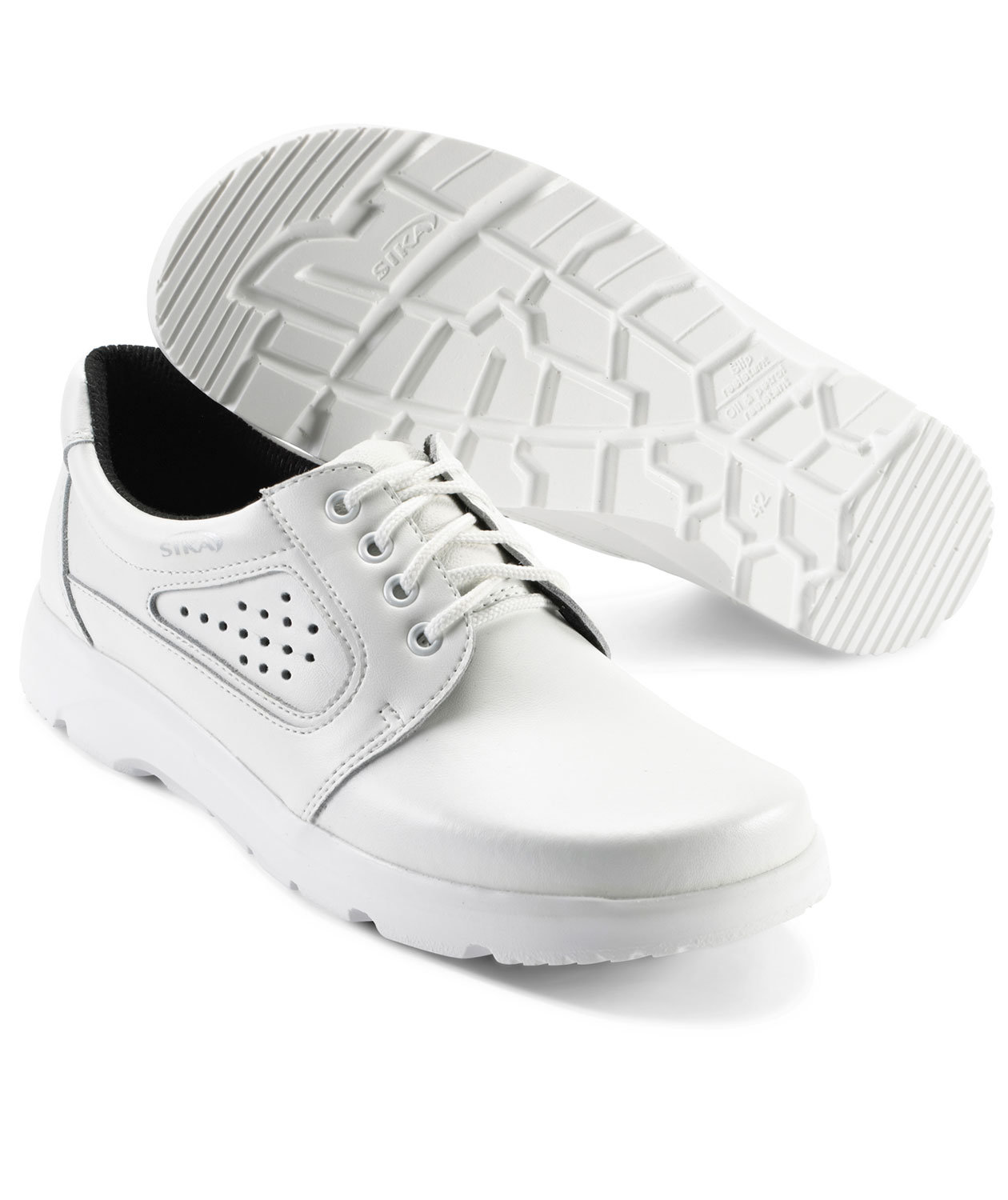 Sika OptimaX work shoes O1, White, White, swatch