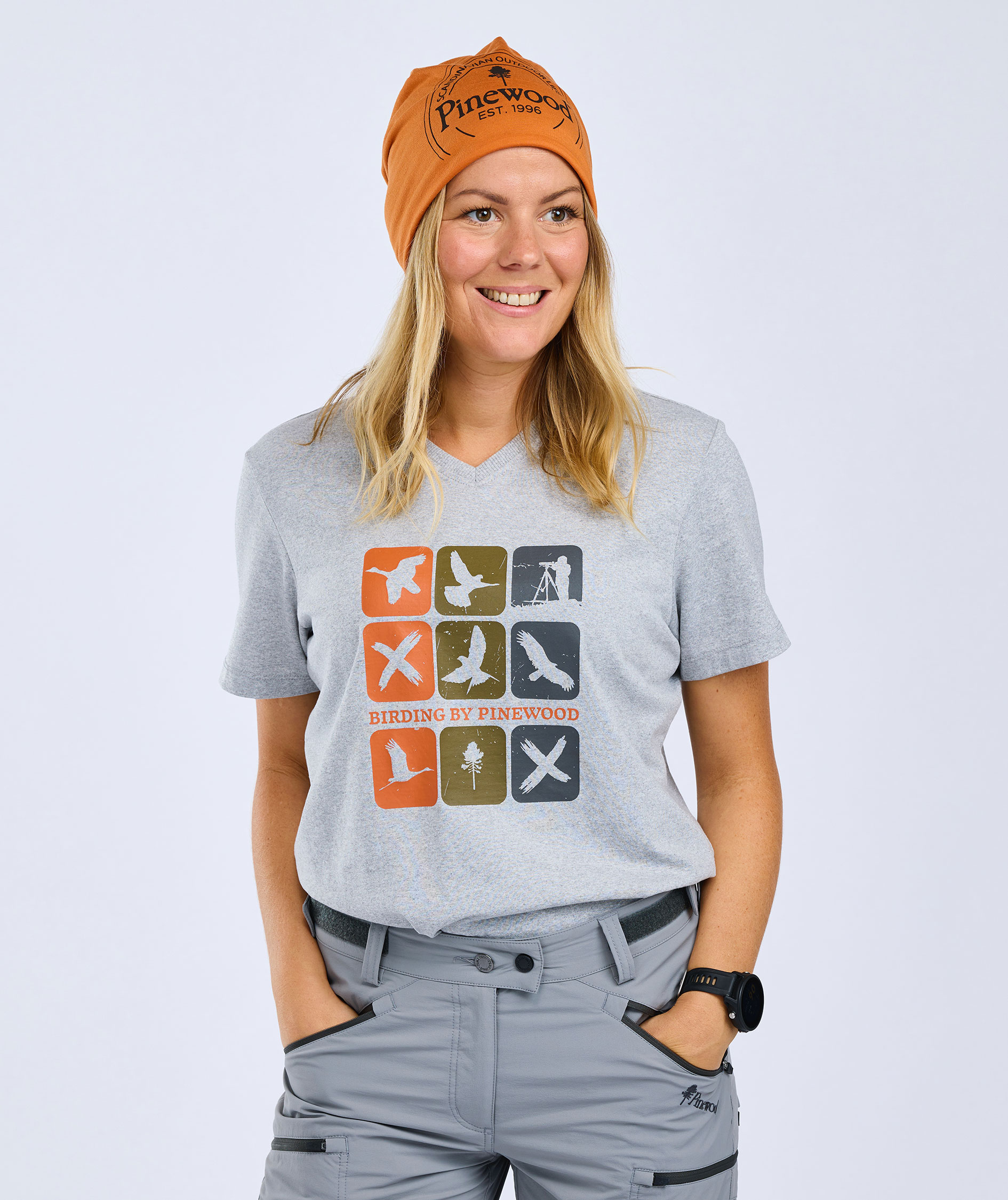 Pinewood Birding dame T-shirt, 7059, large image number 4