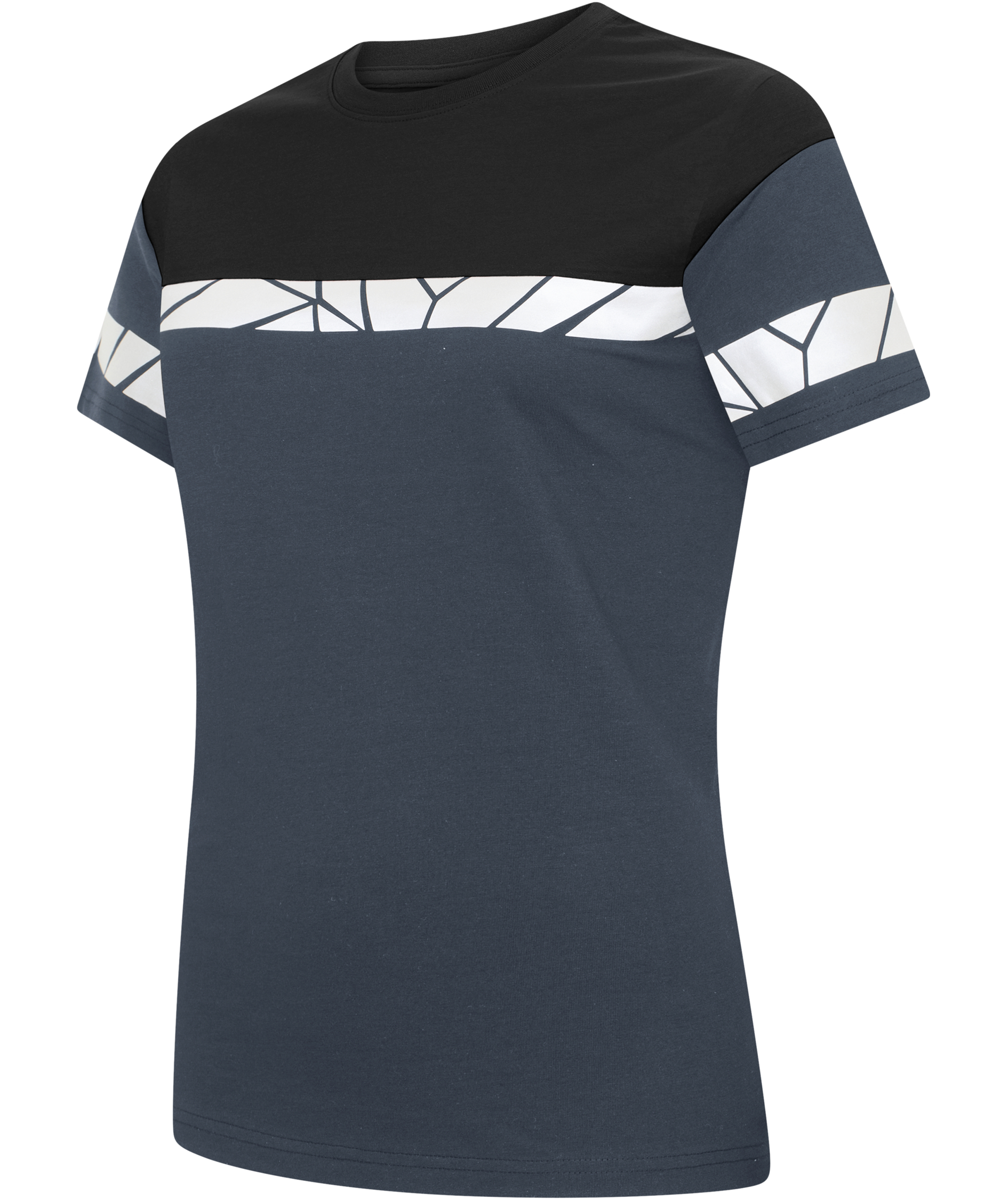 ProJob women's T-shirt 7005, Marine Blue/Black, large image number 5
