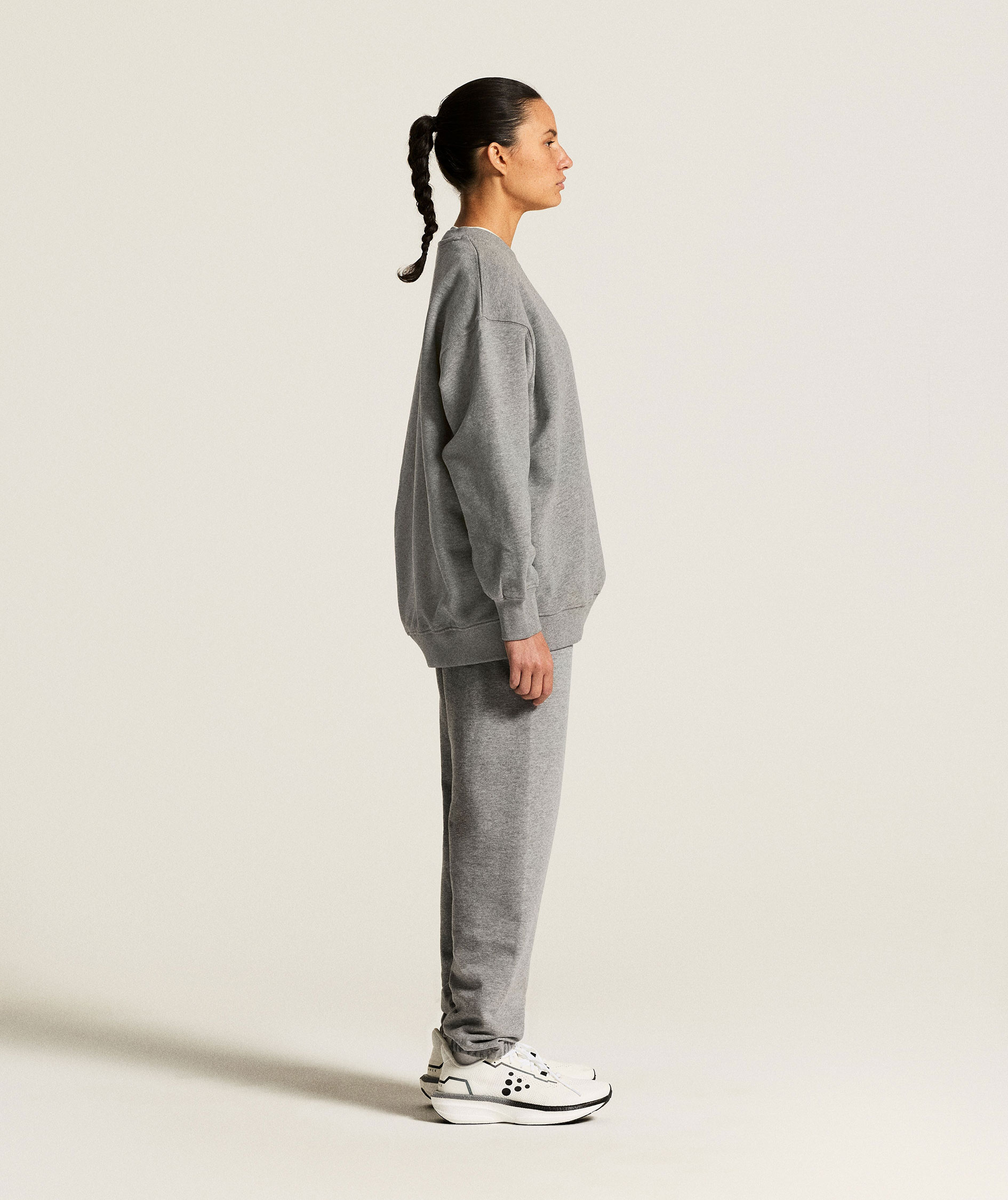 Craft Frequent dame joggebukse, Grey melange, large image number 6