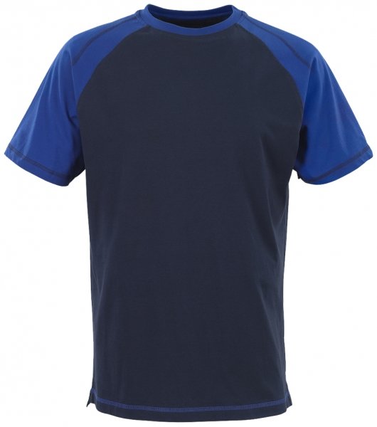 Mascot Image Albano T-shirt, Marine Blue/Cobalt Blue, Marine Blue/Cobalt Blue, swatch