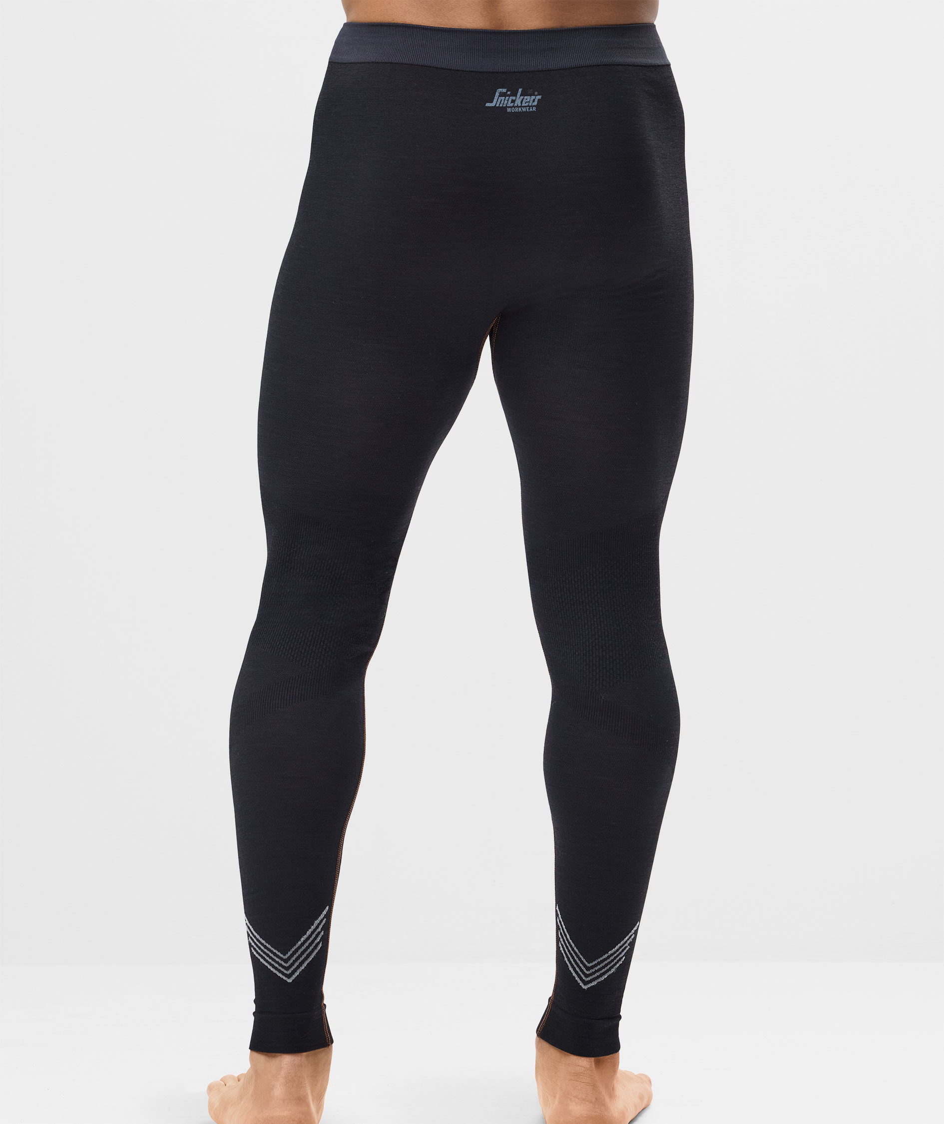 Snickers thermal long johns with wool, Black, large image number 3