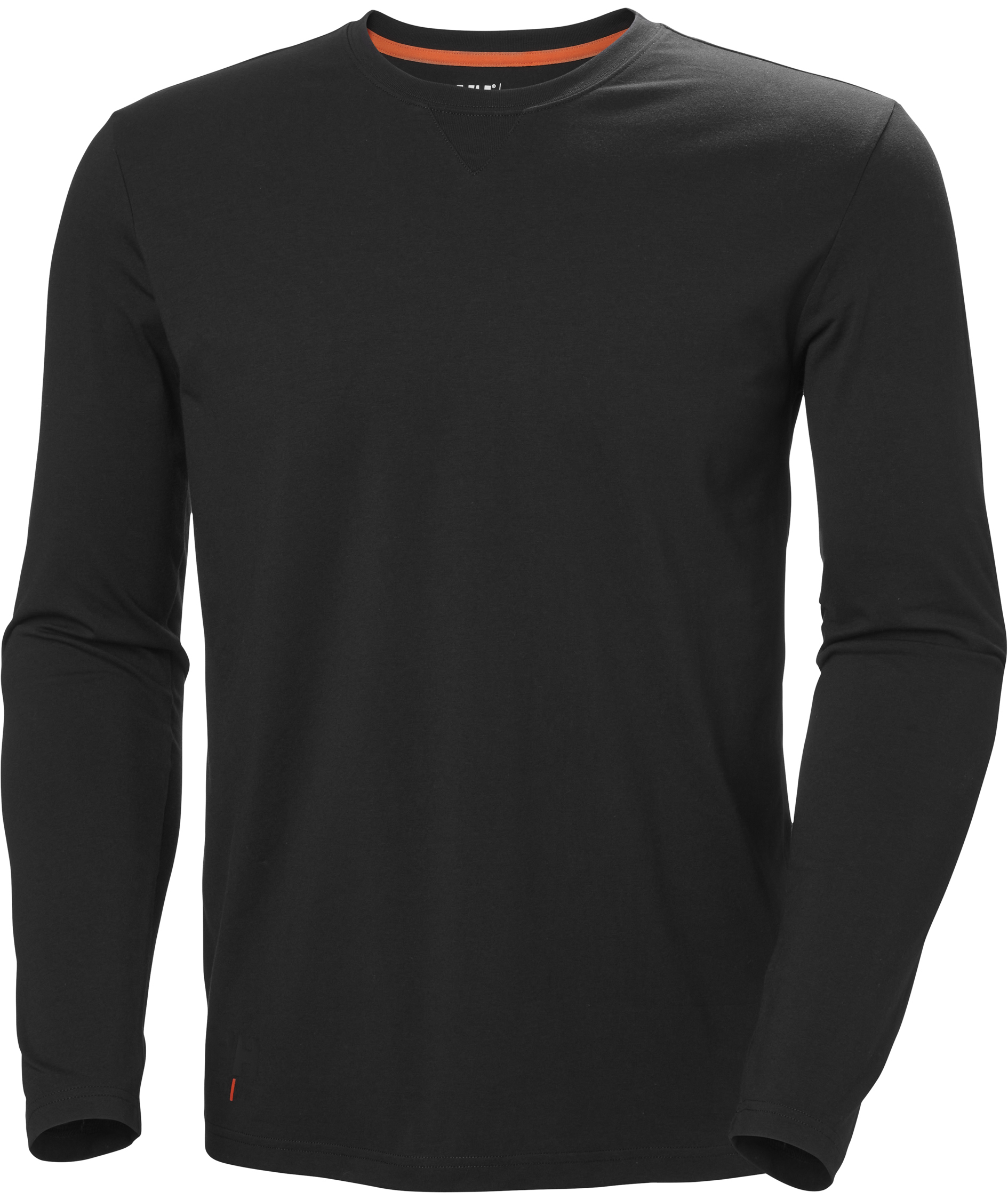 Helly Hansen Kensington lang&aelig;rmet T-shirt, Black, Black, swatch