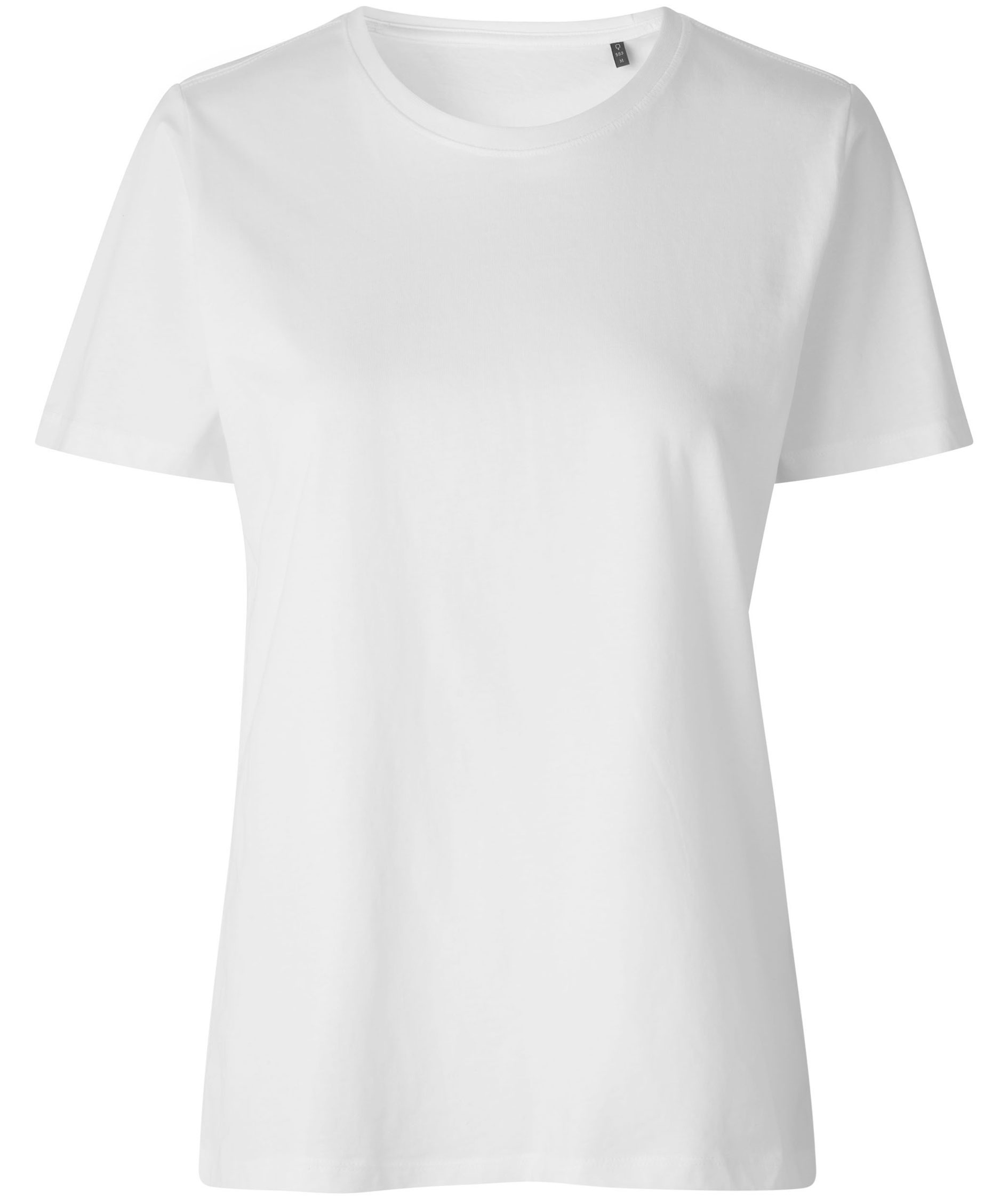 ID ekologisk T-shirt dam, Vit