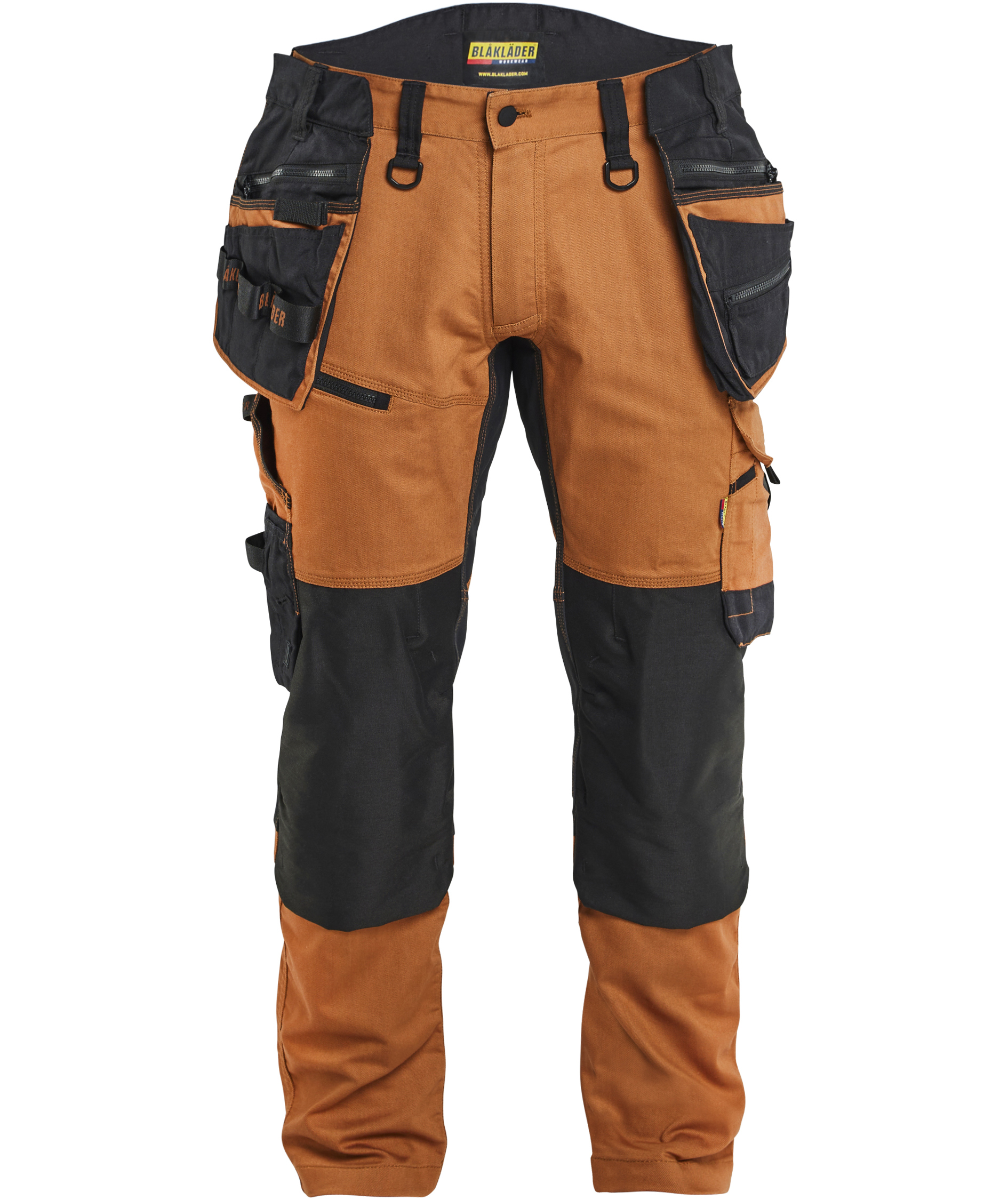 Bl&aring;kl&auml;der Striker h&aring;ndv&aelig;rkerbukser, Rust/sort, Rust/sort, swatch