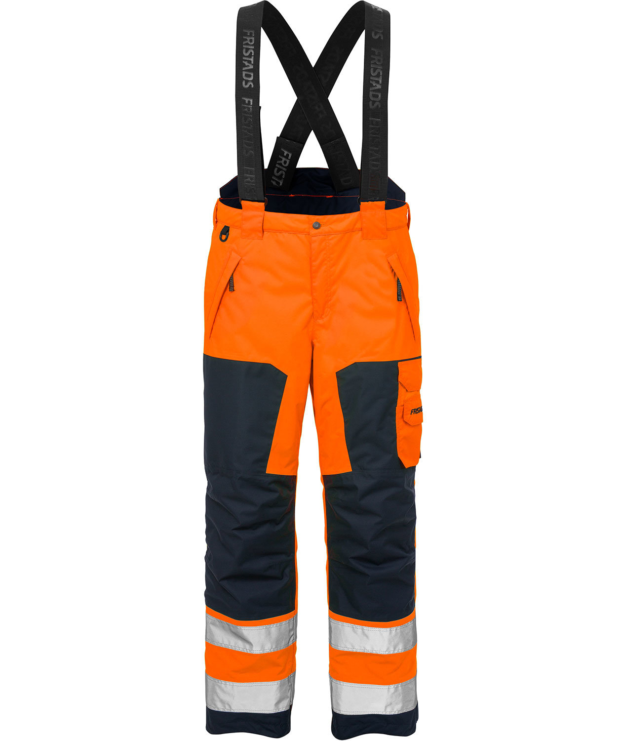 Fristads Airtech&reg; vinter bukser 2035, Hi-vis&nbsp;Orange/Marine