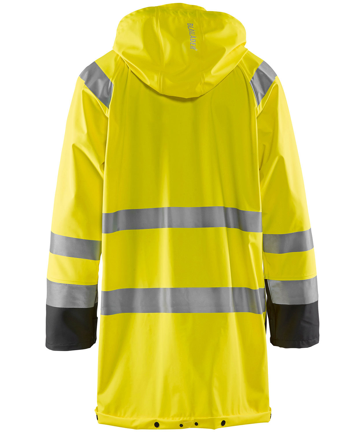 Bl&aring;kl&auml;der raincoat, Hi-vis Yellow/Black