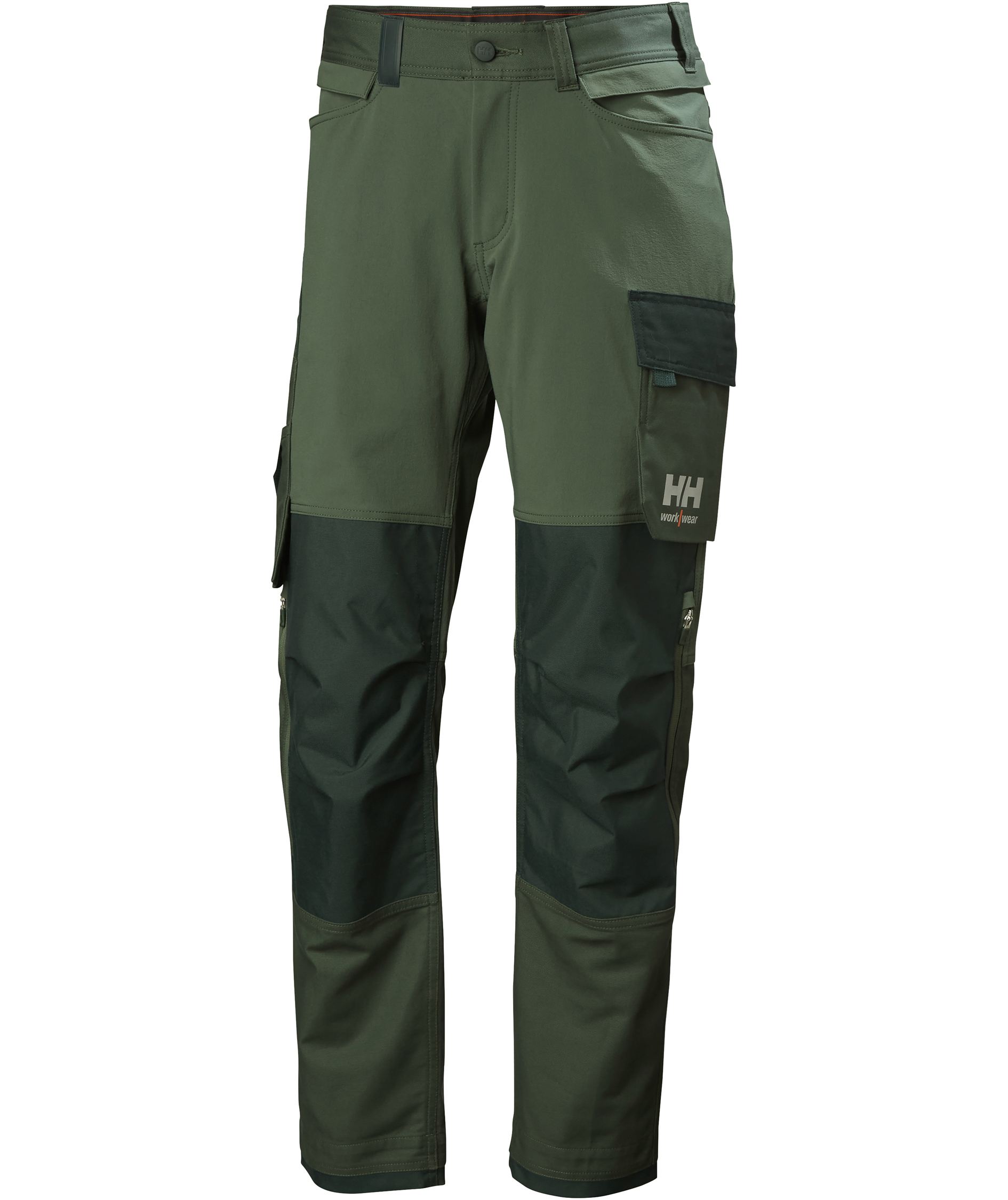Helly Hansen Oxford 4X Connect&trade; arbetsbyxa full stretch, Spruce/Darkest Spruce