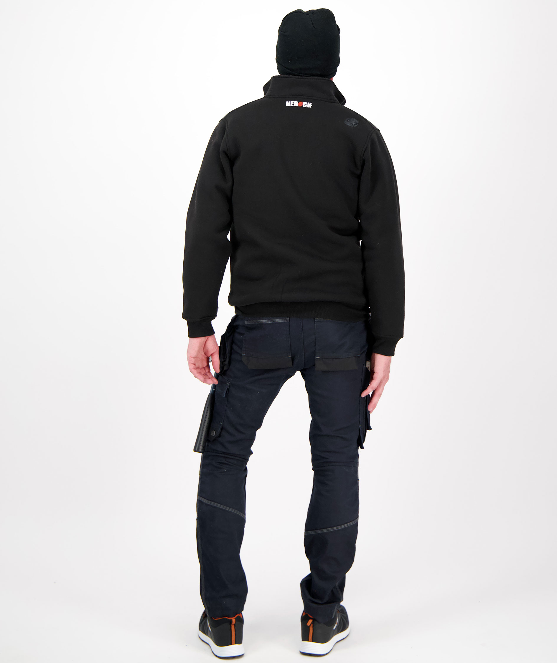 HEROCK Otar cardigan, Black, large image number 3