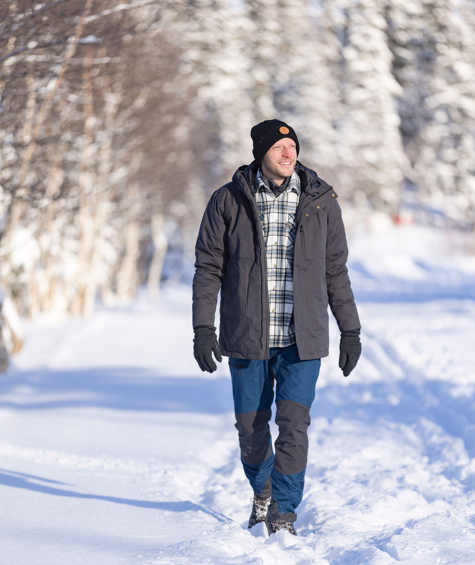 Pinewood Caribou TC bukser, Deep Dive/Dark Anthracite