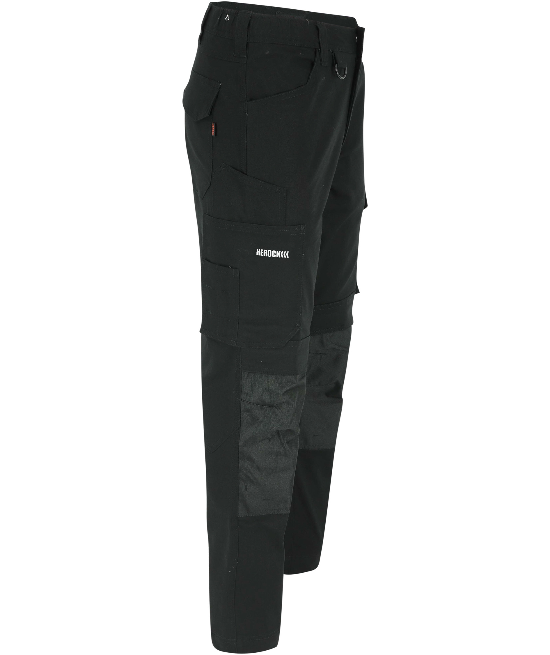 HEROCK Dero arbejdsbukser, Black, large image number 2