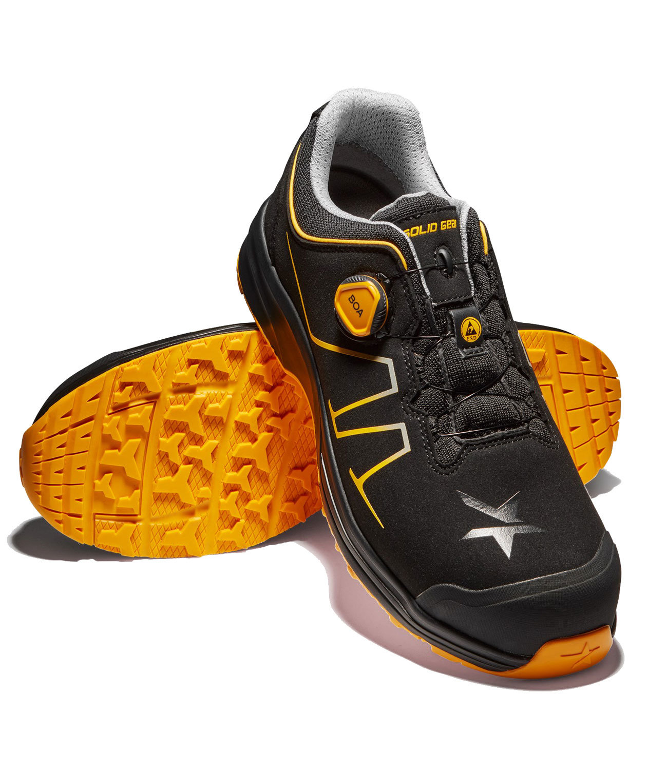 Solid Gear Oasis safety shoes S3, Black/Yellow, large image number 6