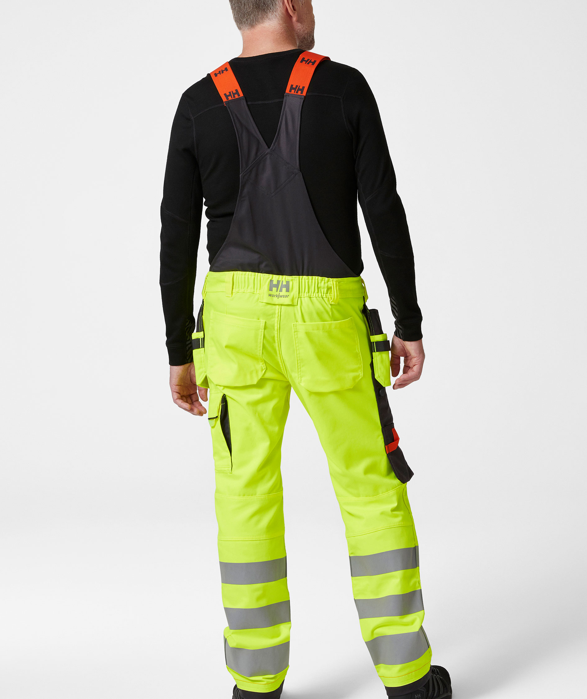 Helly Hansen Alna 2.0 selebukse, Hi-vis gul/charcoal, large image number 3