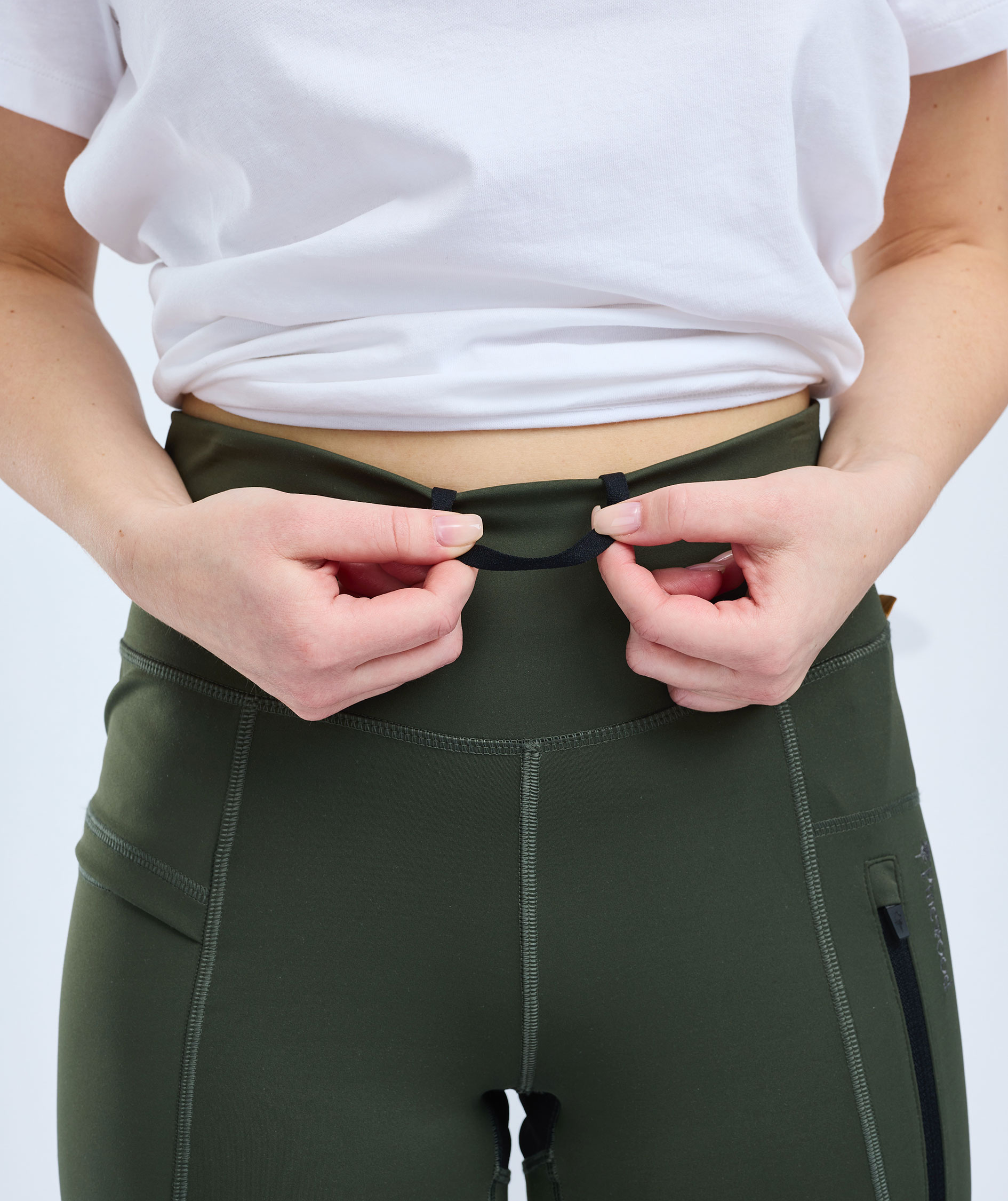 Pinewood Finnveden Active Tights 2.0 dametights, Moss green, large image number 6