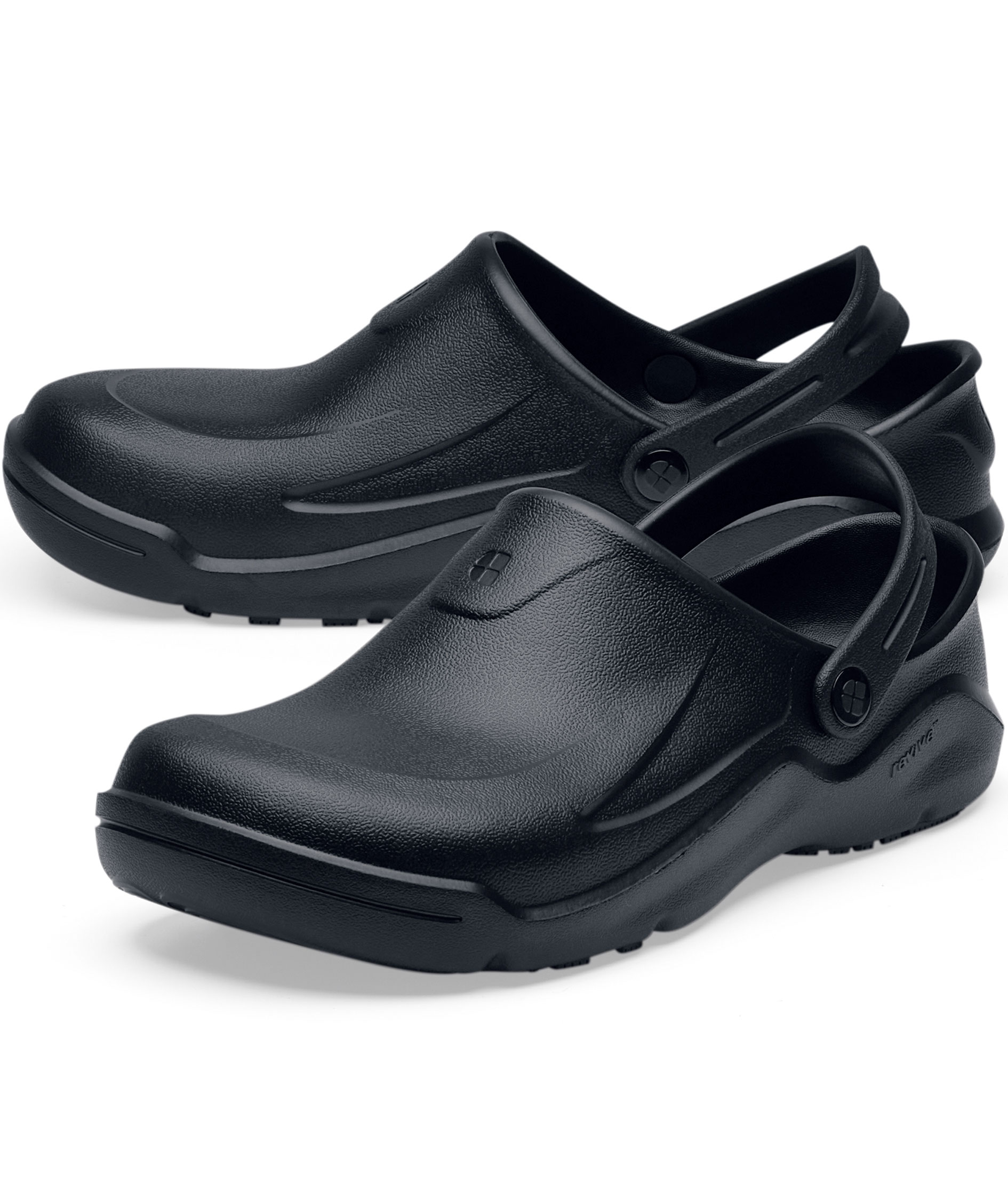 Shoes For Crews Zinc ll clogs med helreim, Svart, large image number 8