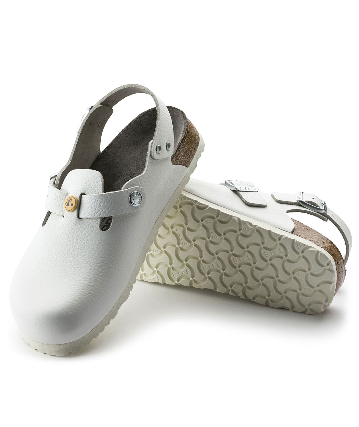 Birkenstock Tokio ESD Regular Fit sandals, White, large image number 2